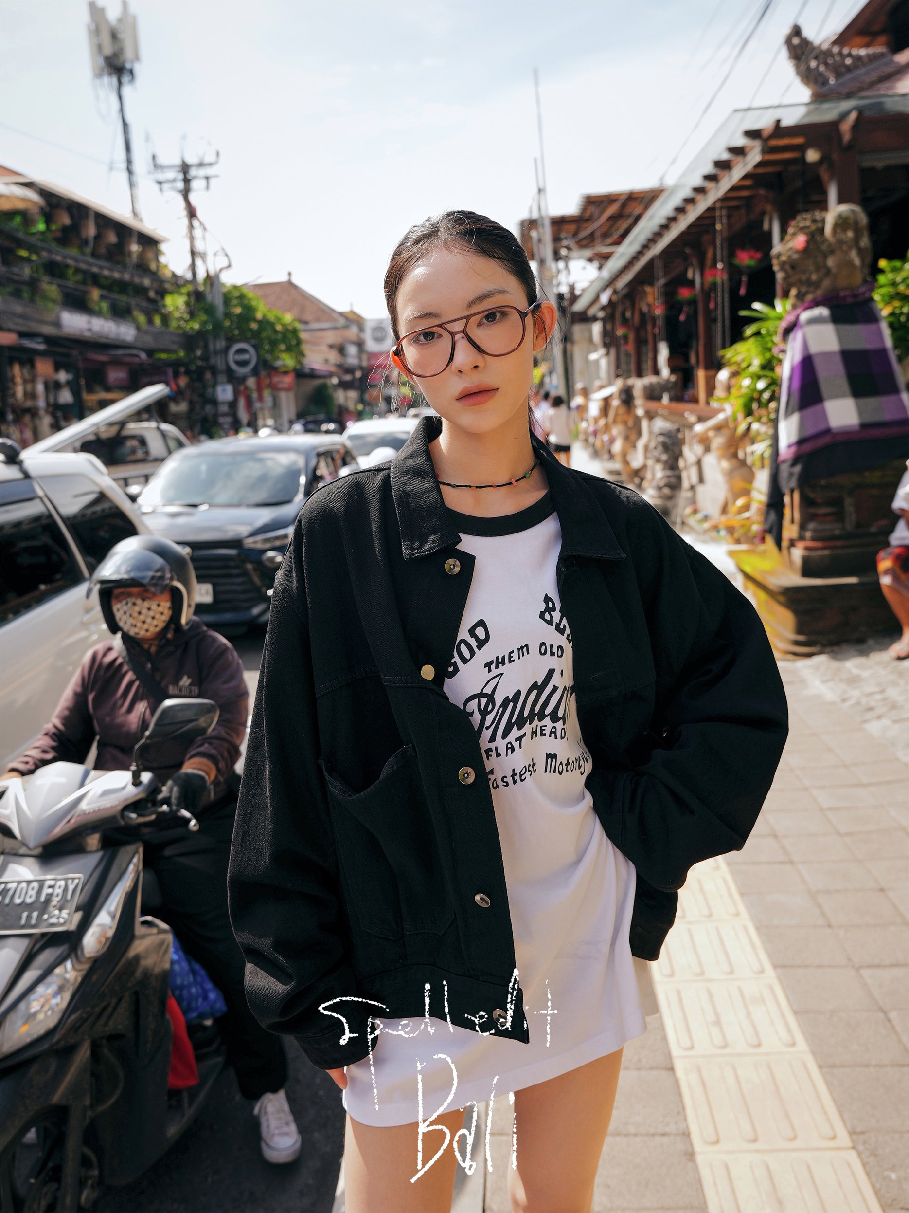 INDIAN RAGLAN LONG SLEEVE T-SHIRT
