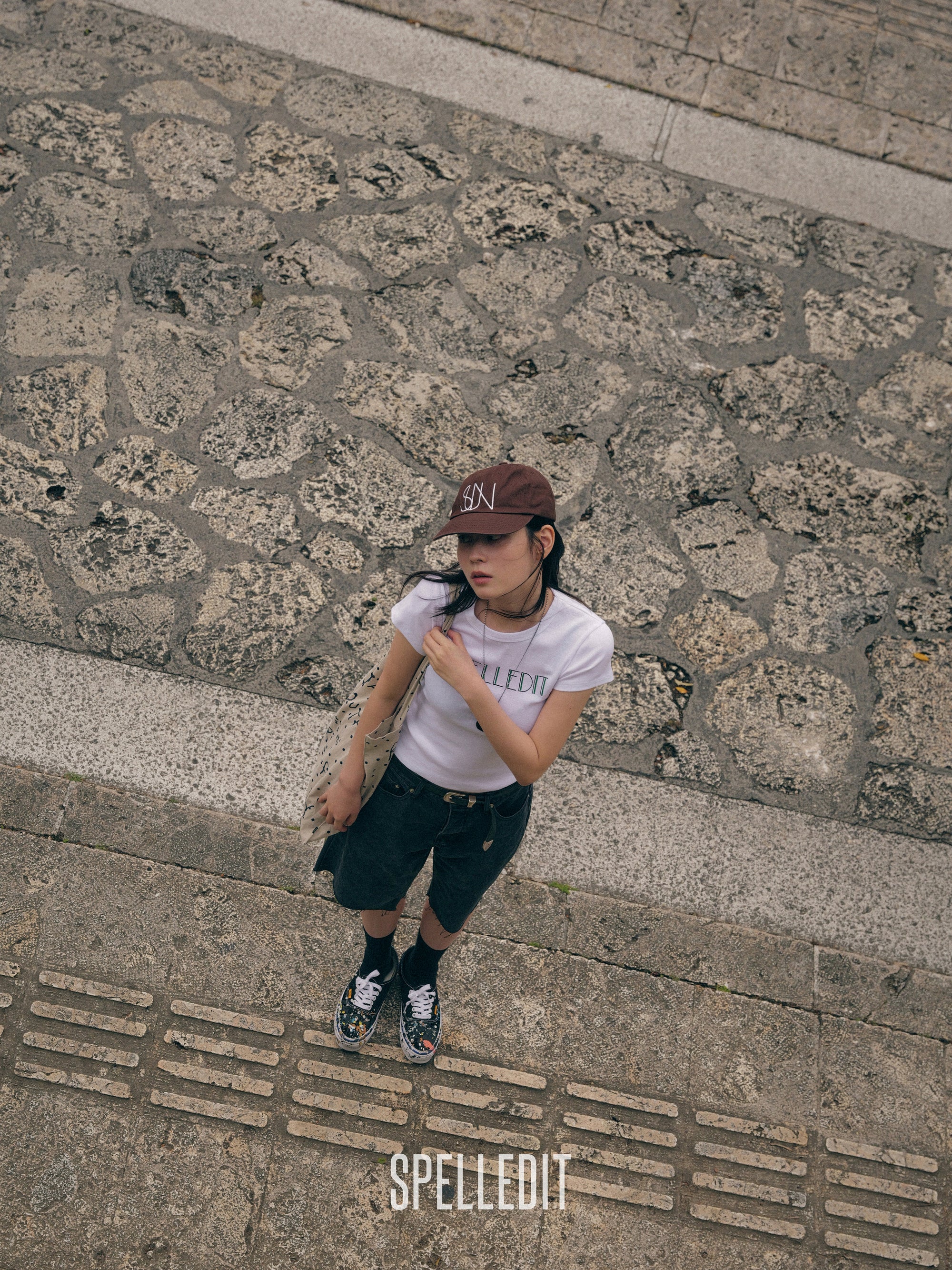 SPELLEDIT LOGO SLIM T-SHIRT