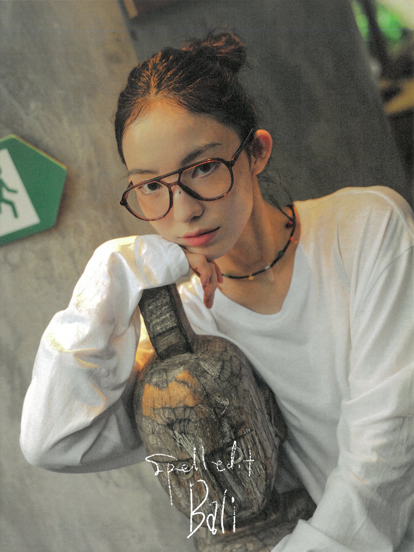 BASIC LOOSE-FIT LONG SLEEVE T-SHIRT