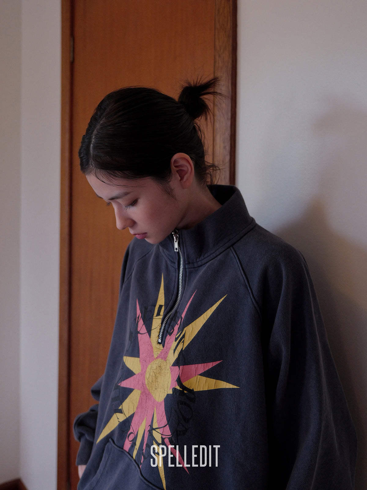 SUNSHINE HALF-ZIP SWEATSHIRT