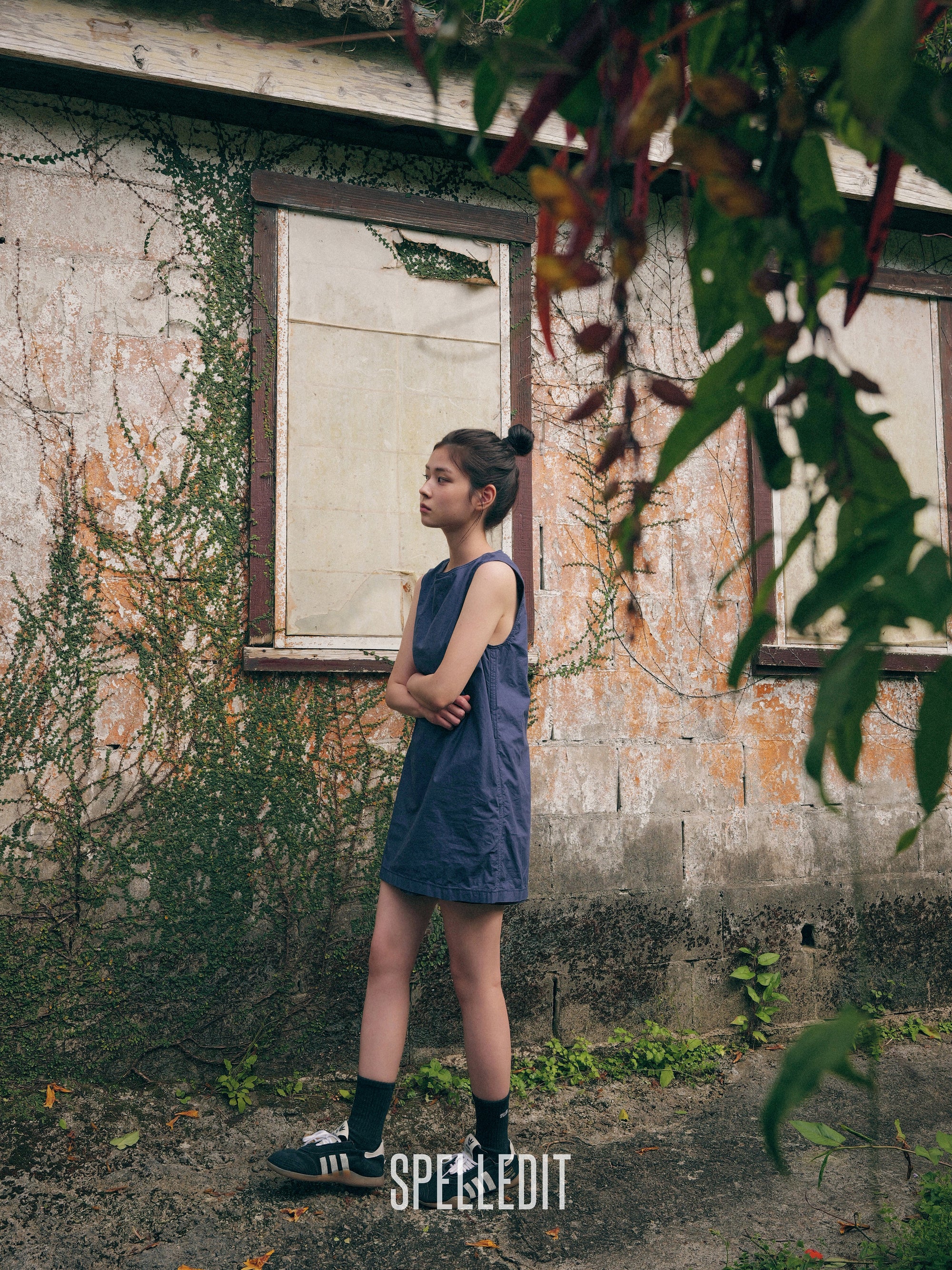 SOLID REVERSIBLE DRESS