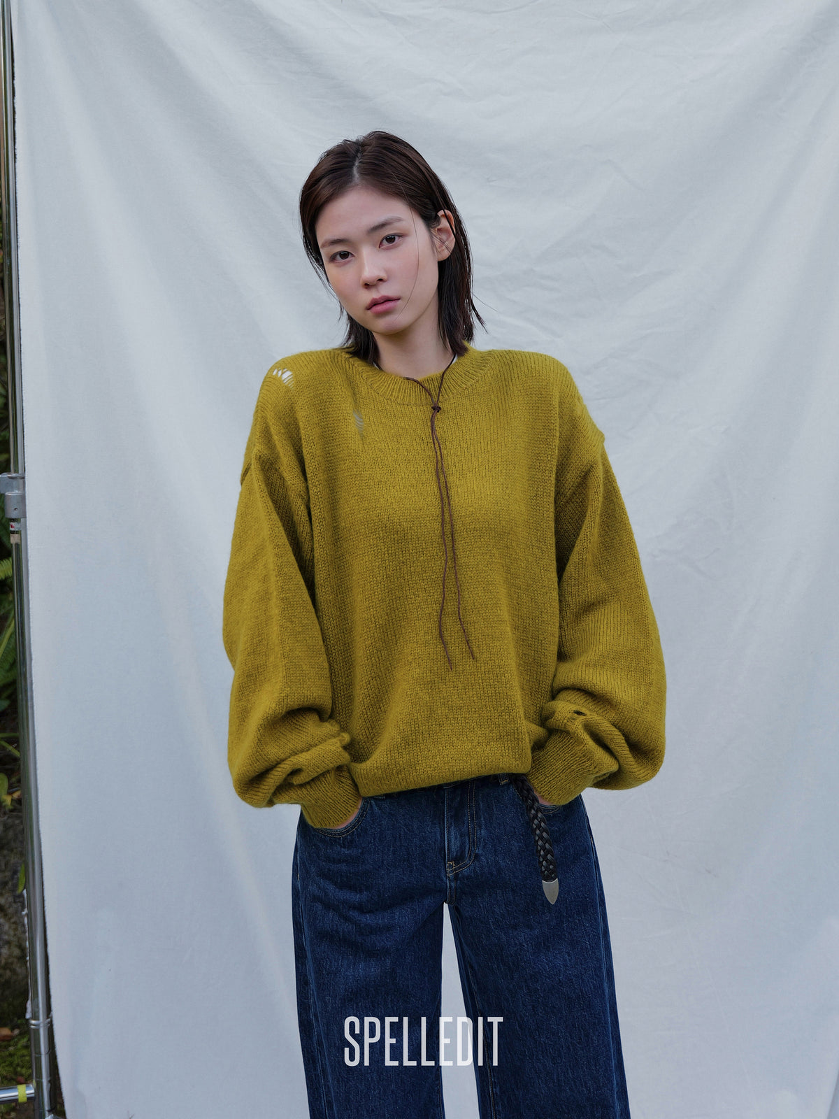 VINTAGE DISTRESSED KNIT