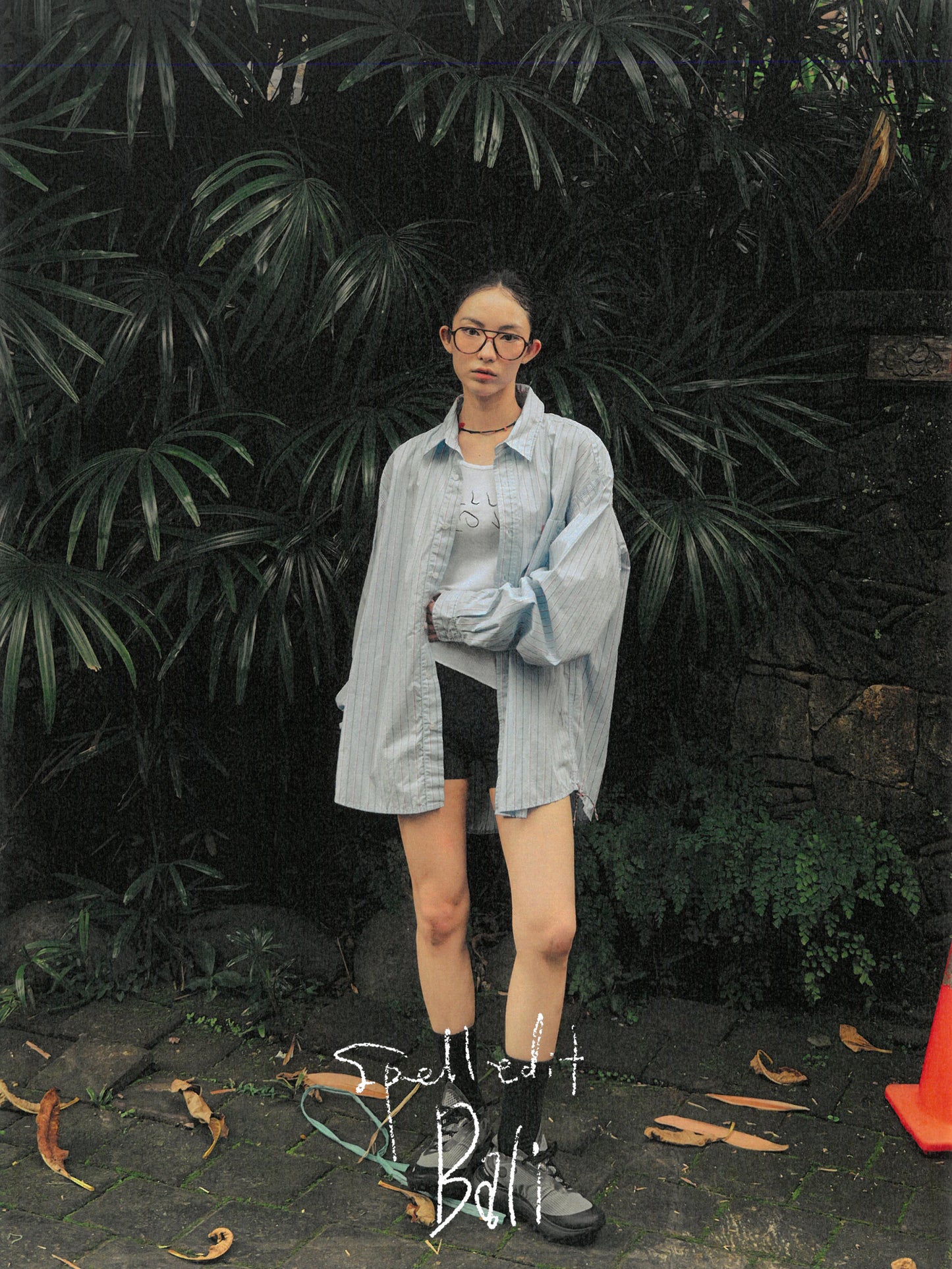 CHAIN STITCH STRIPE SHIRT