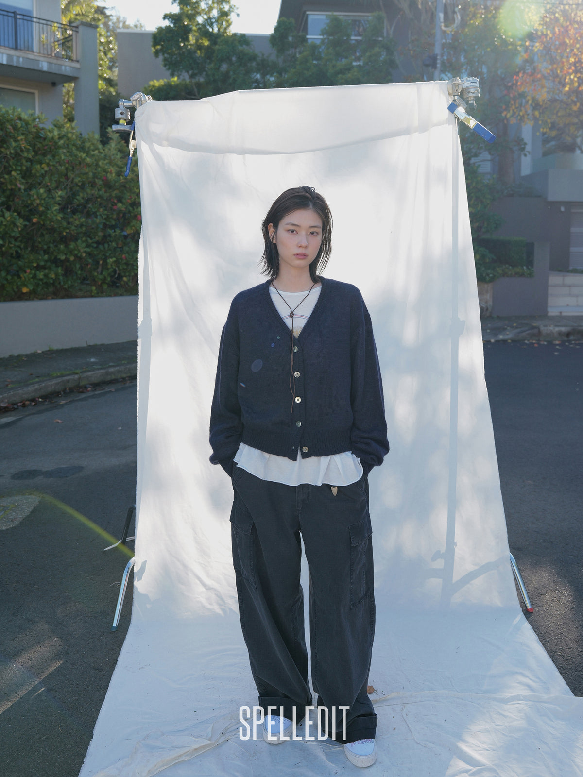 MOHAIR OVERSIZED CARDIGAN