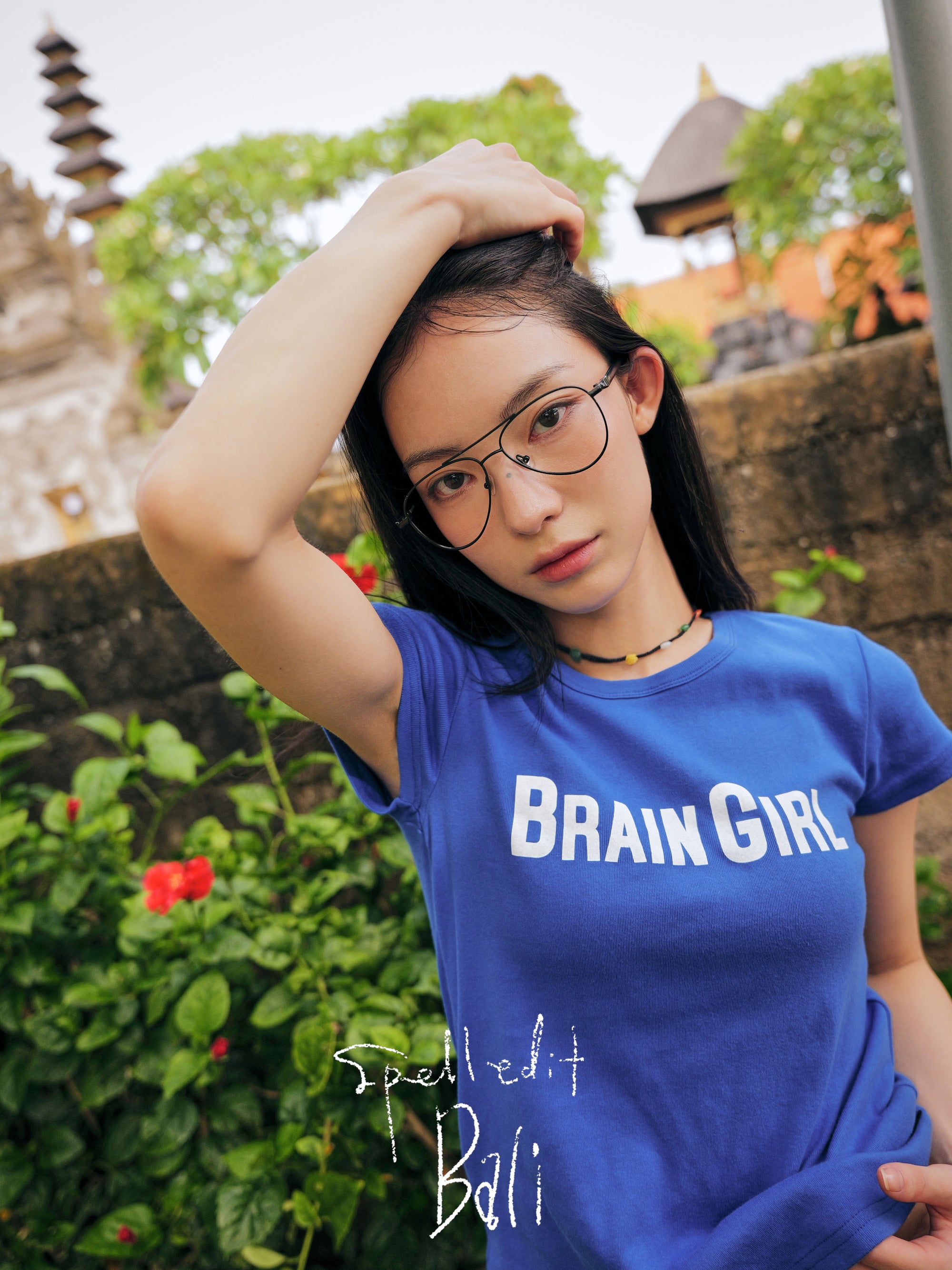 BRAIN GIRL SLIM T-SHIRT