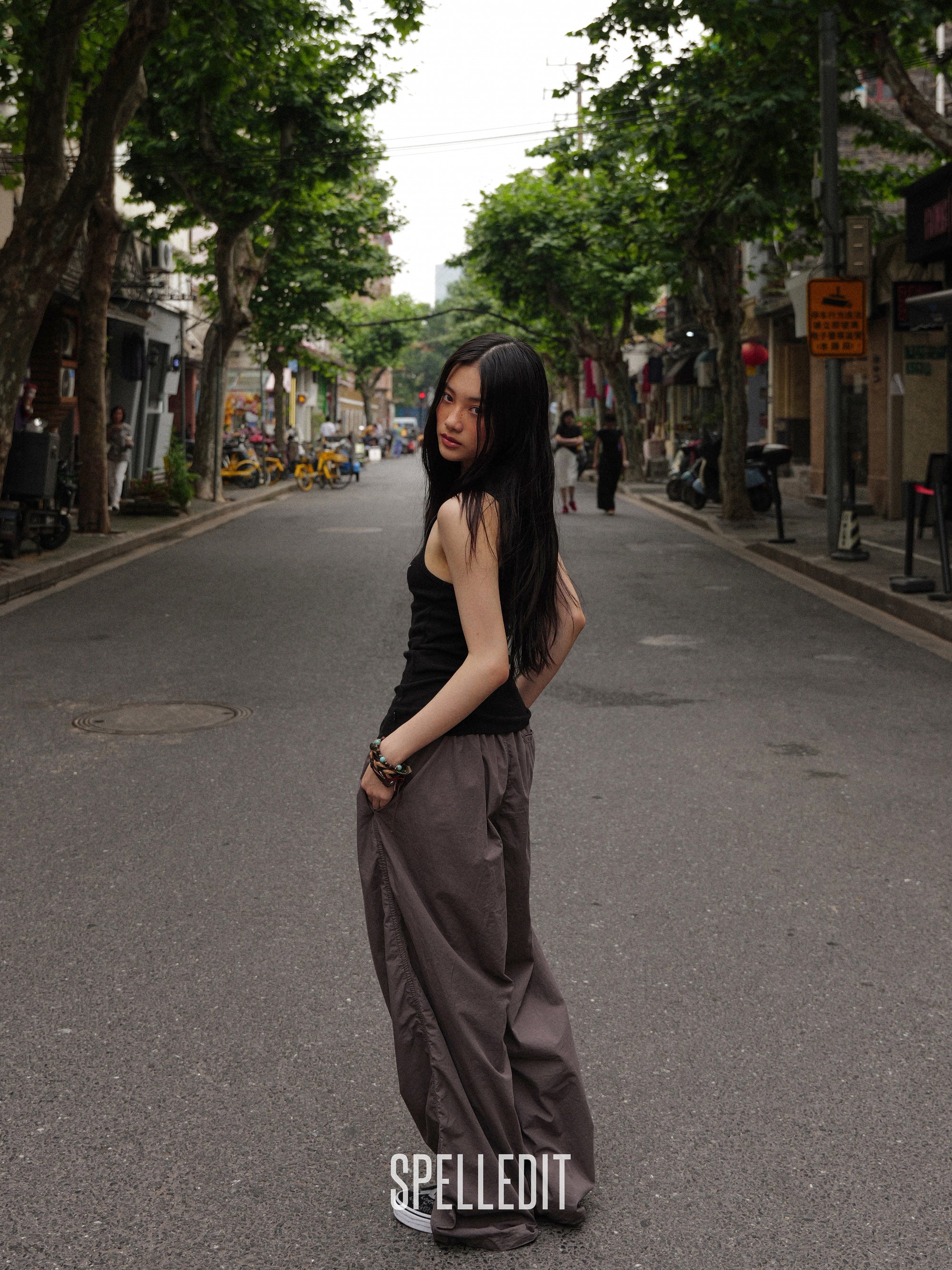 [6/22 PRE]ELASTIC WAIST CASUAL PANTS