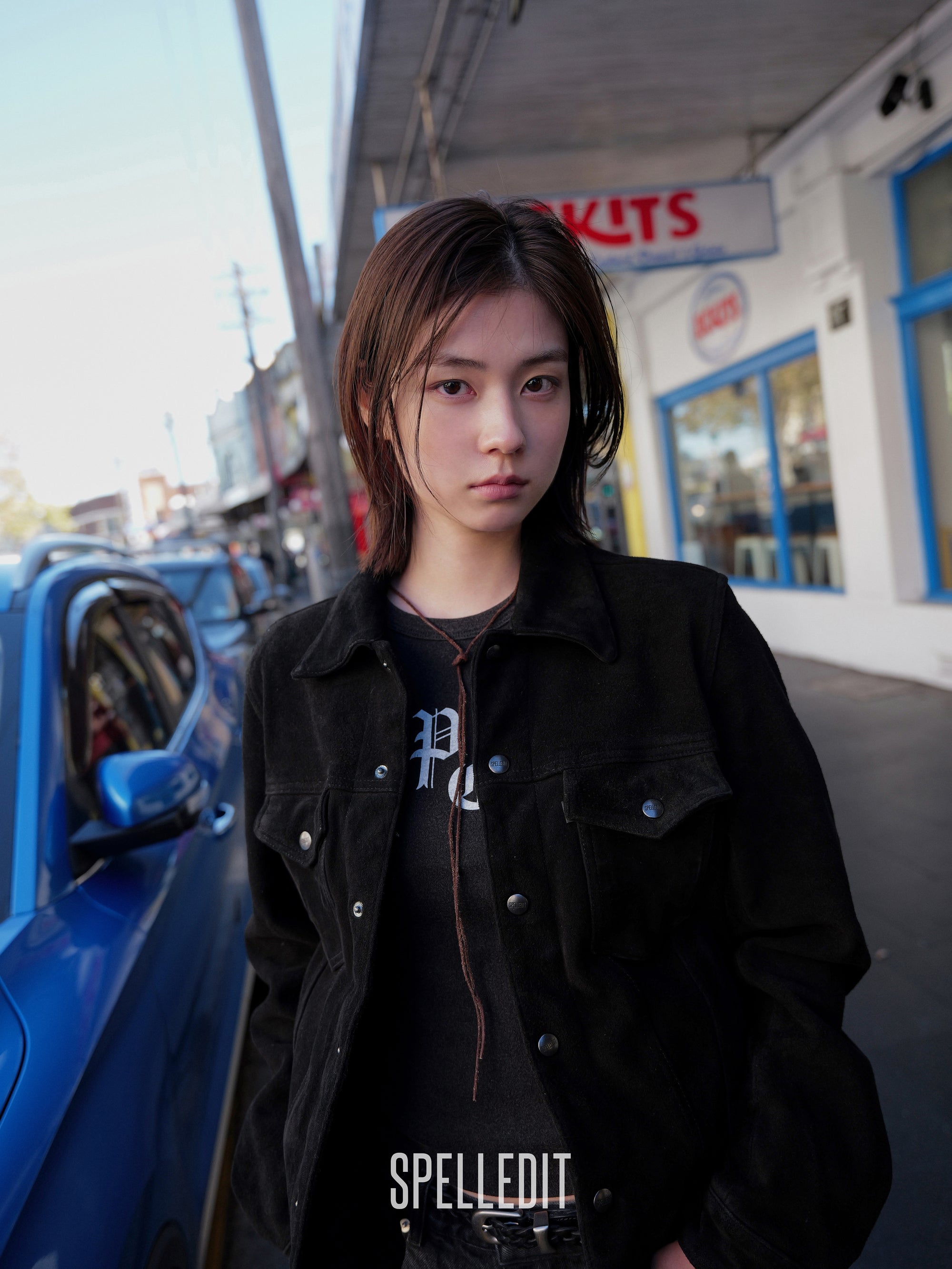 [9/7 PRE]VINTAGE SUEDE JACKET