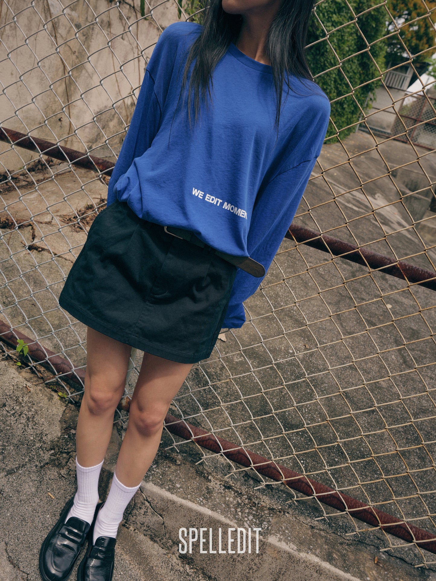 CHINO MINI SKIRT