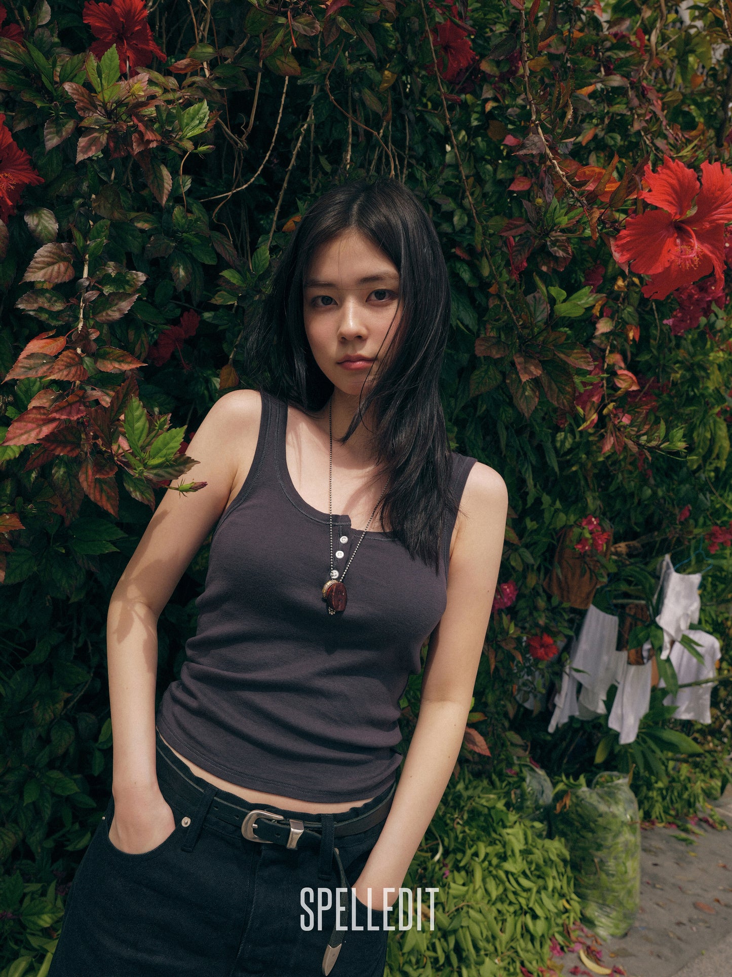 BUTTON HENLEY SLEEVELESS