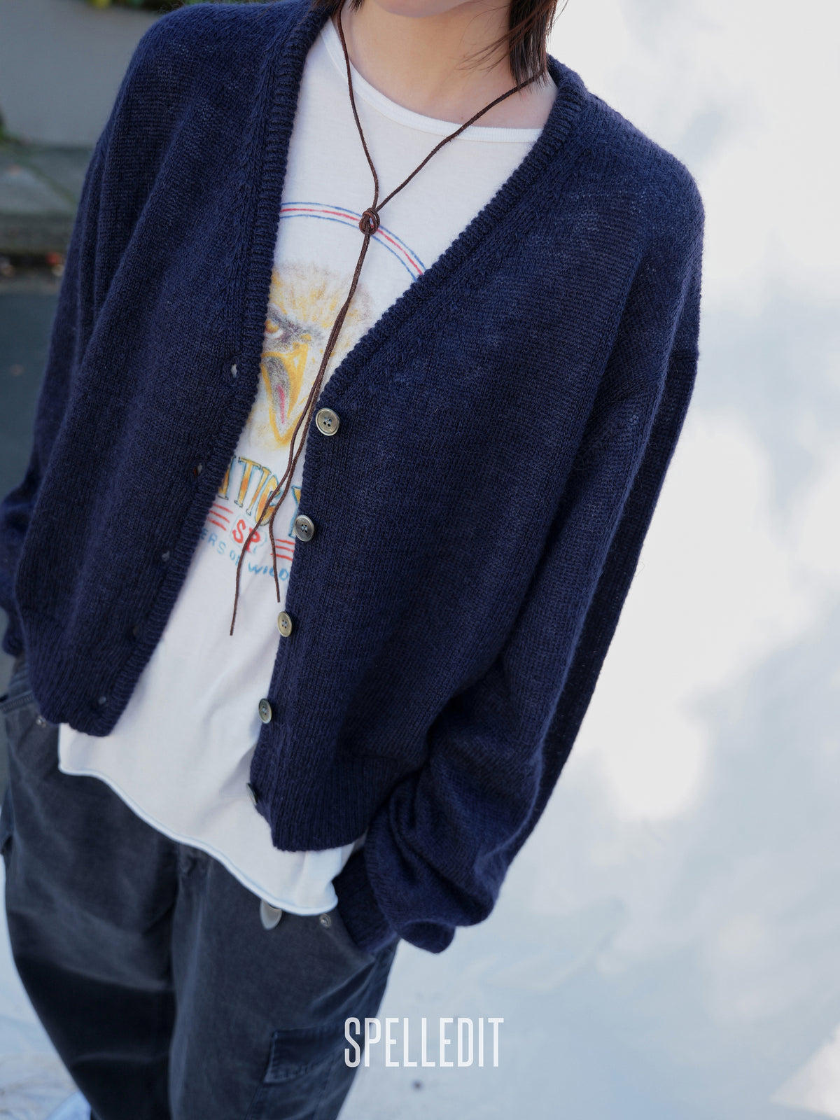 MOHAIR OVERSIZED CARDIGAN