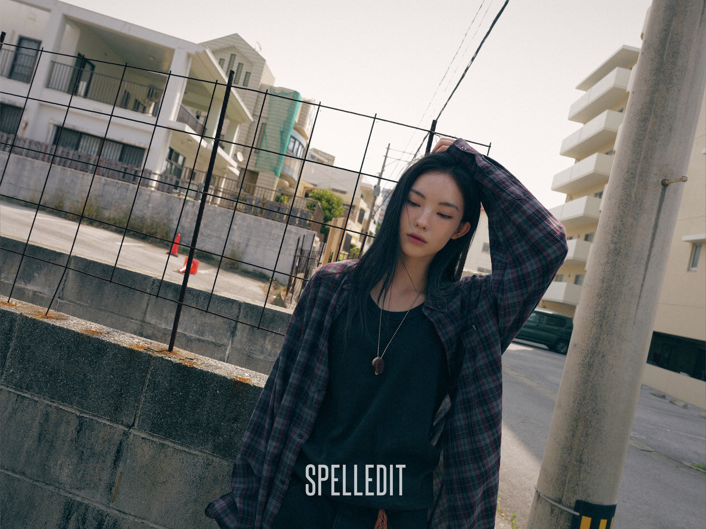 VINTAGE CHECK LONG-SLEEVE SHIRT