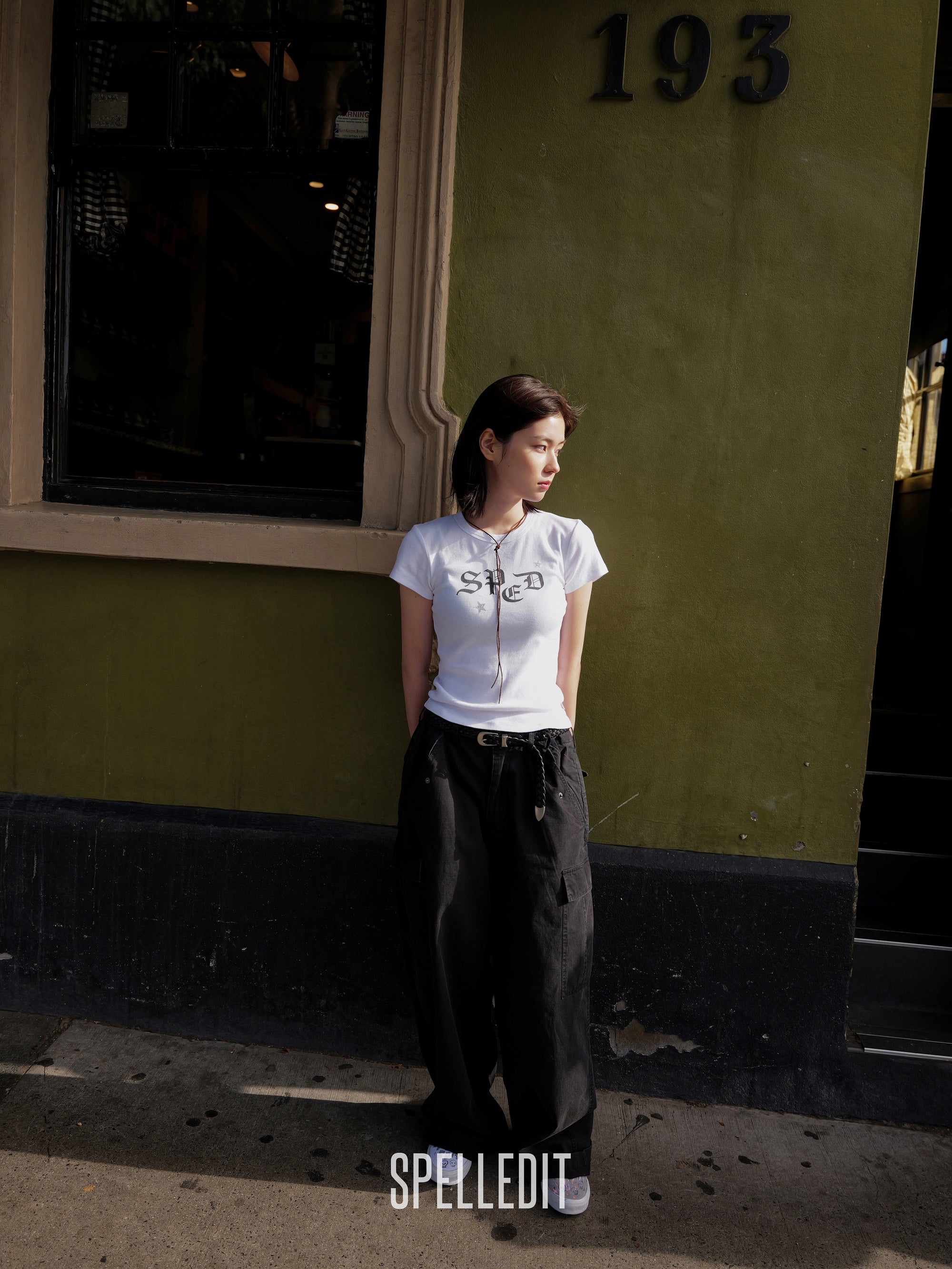 [9/7 PRE]SPED SLIM T-SHIRT