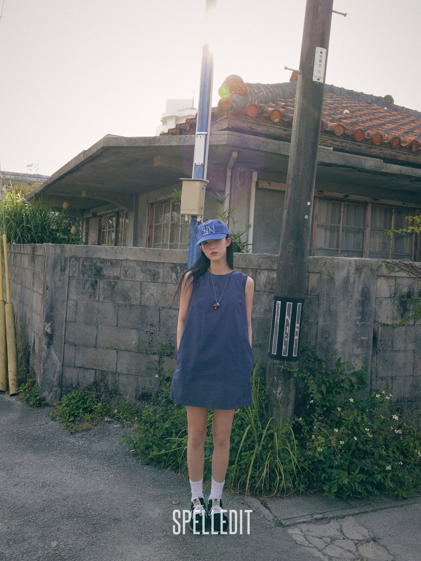 SOLID REVERSIBLE DRESS