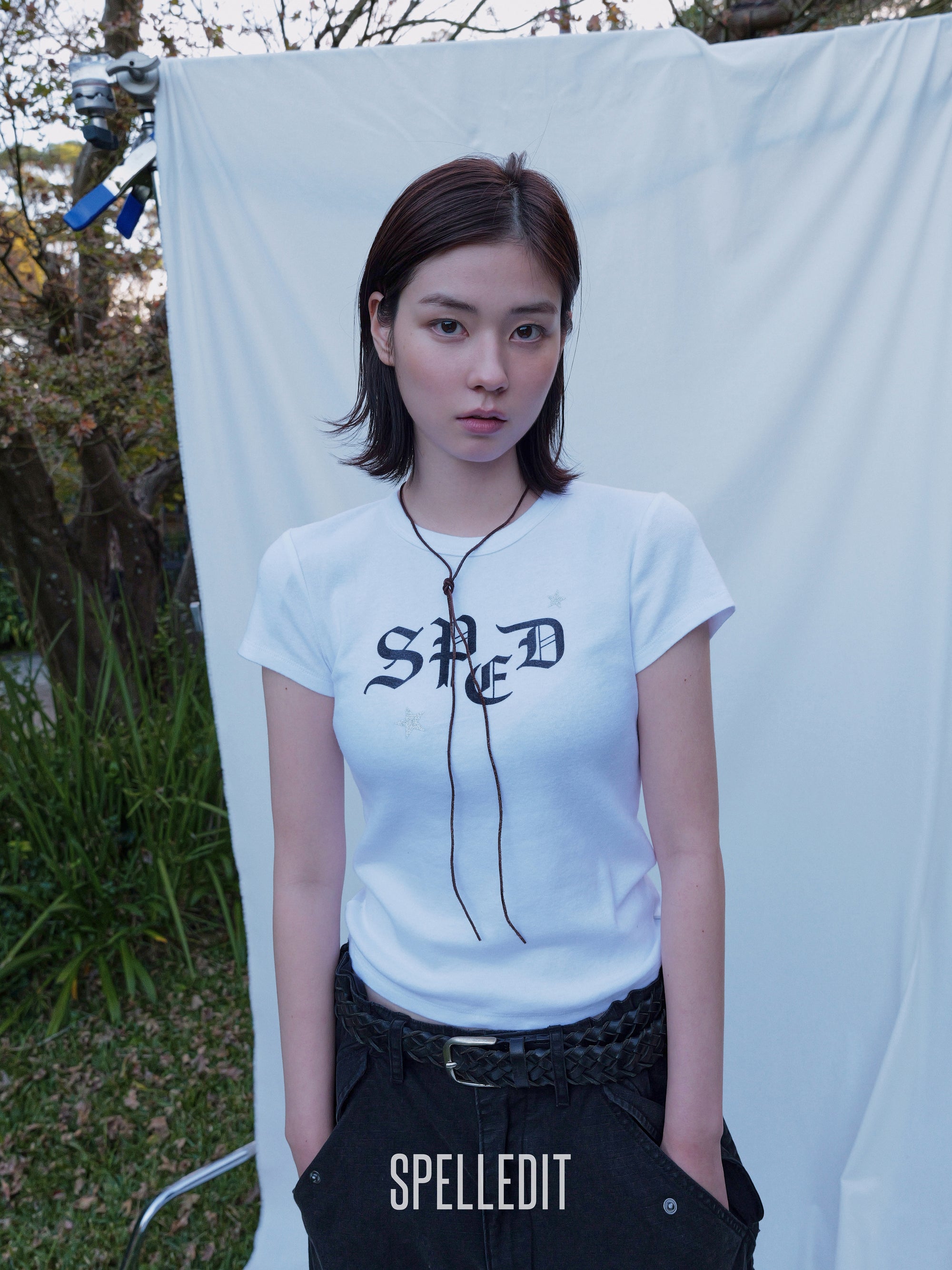 [9/7 PRE]SPED SLIM T-SHIRT