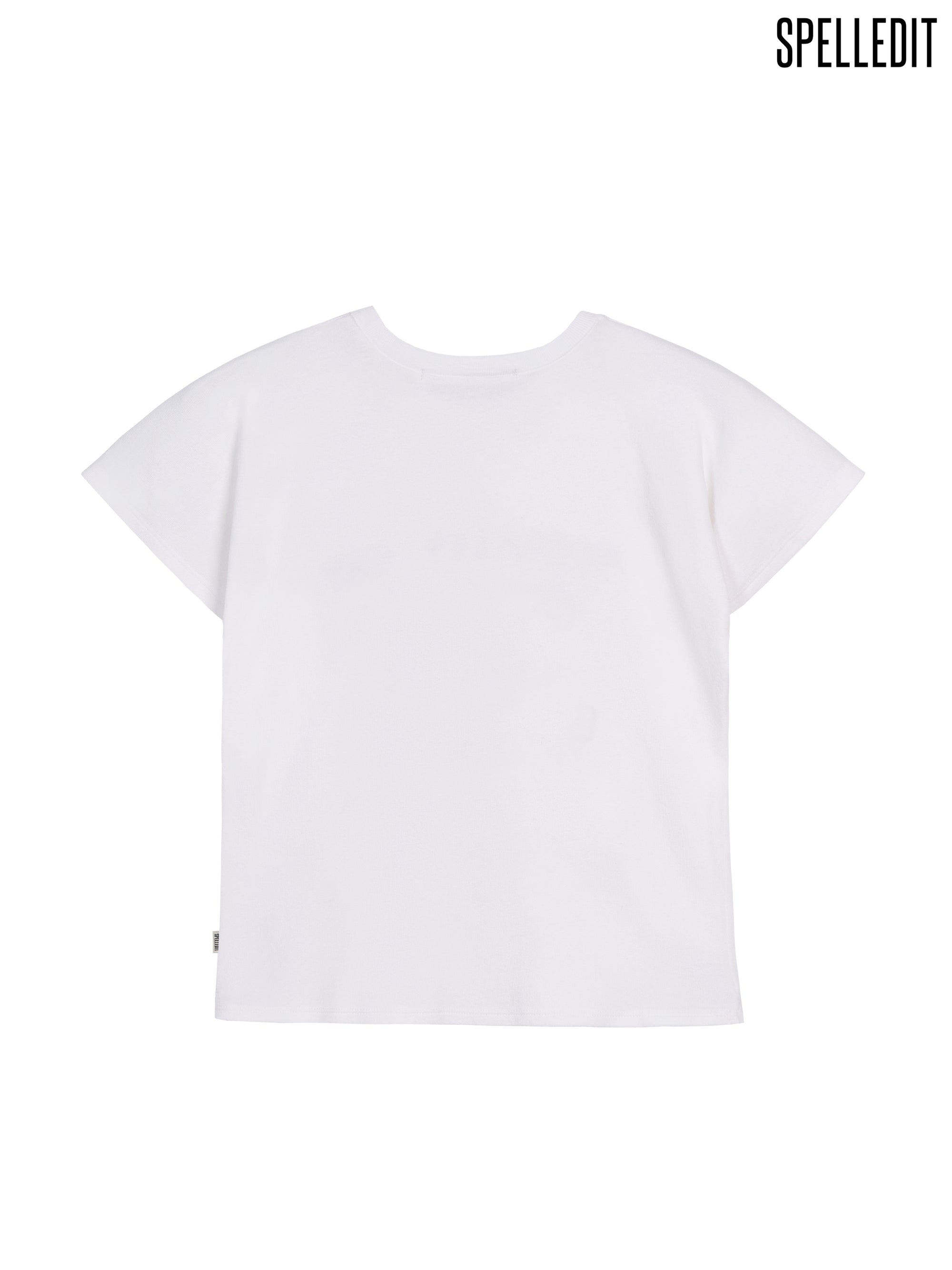 CUTE PET GRAPHIC CROP T-SHIRT