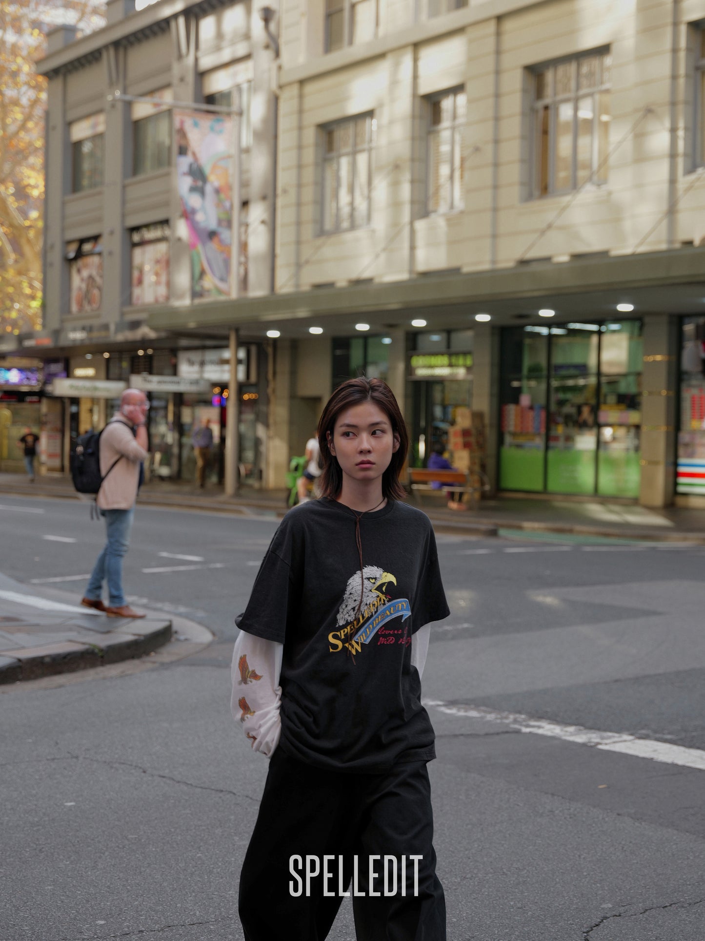[9/7 PRE]EAGLE GRAPHIC T-SHIRT