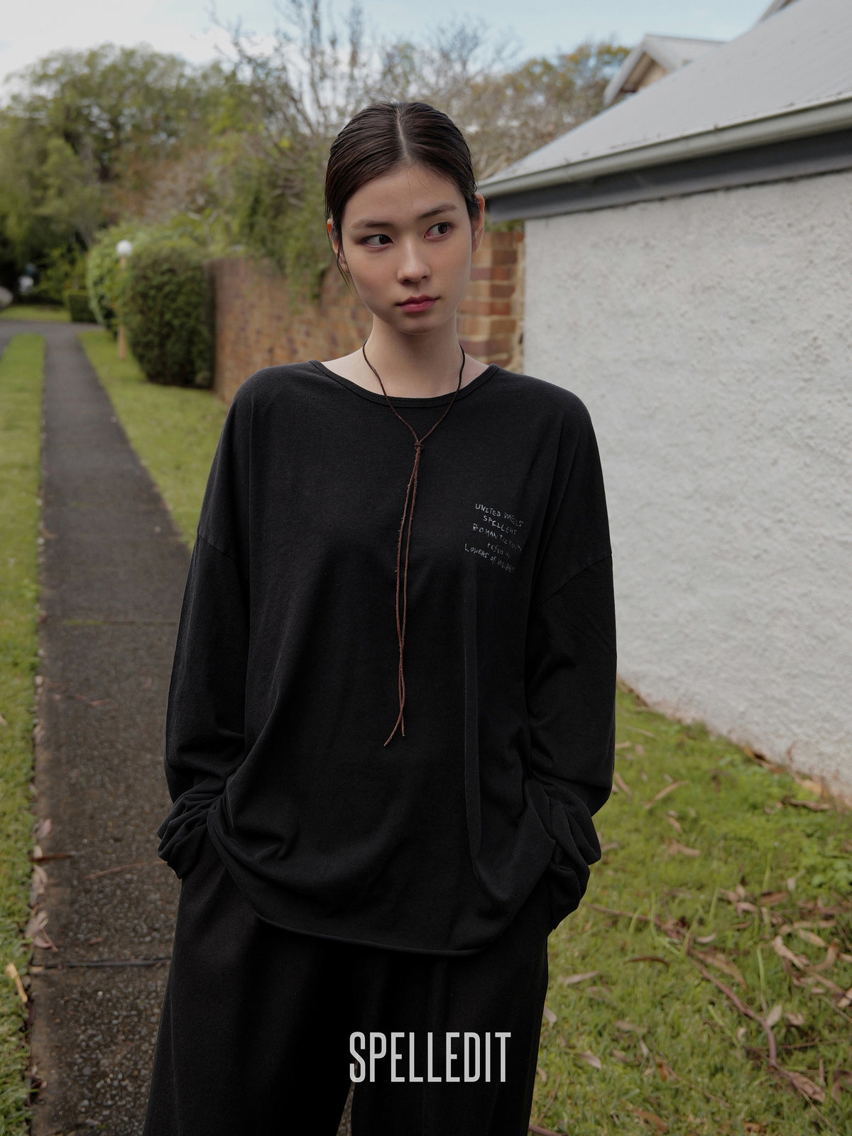 UWS HANDWRITTEN LONG SLEEVE T-SHIRT