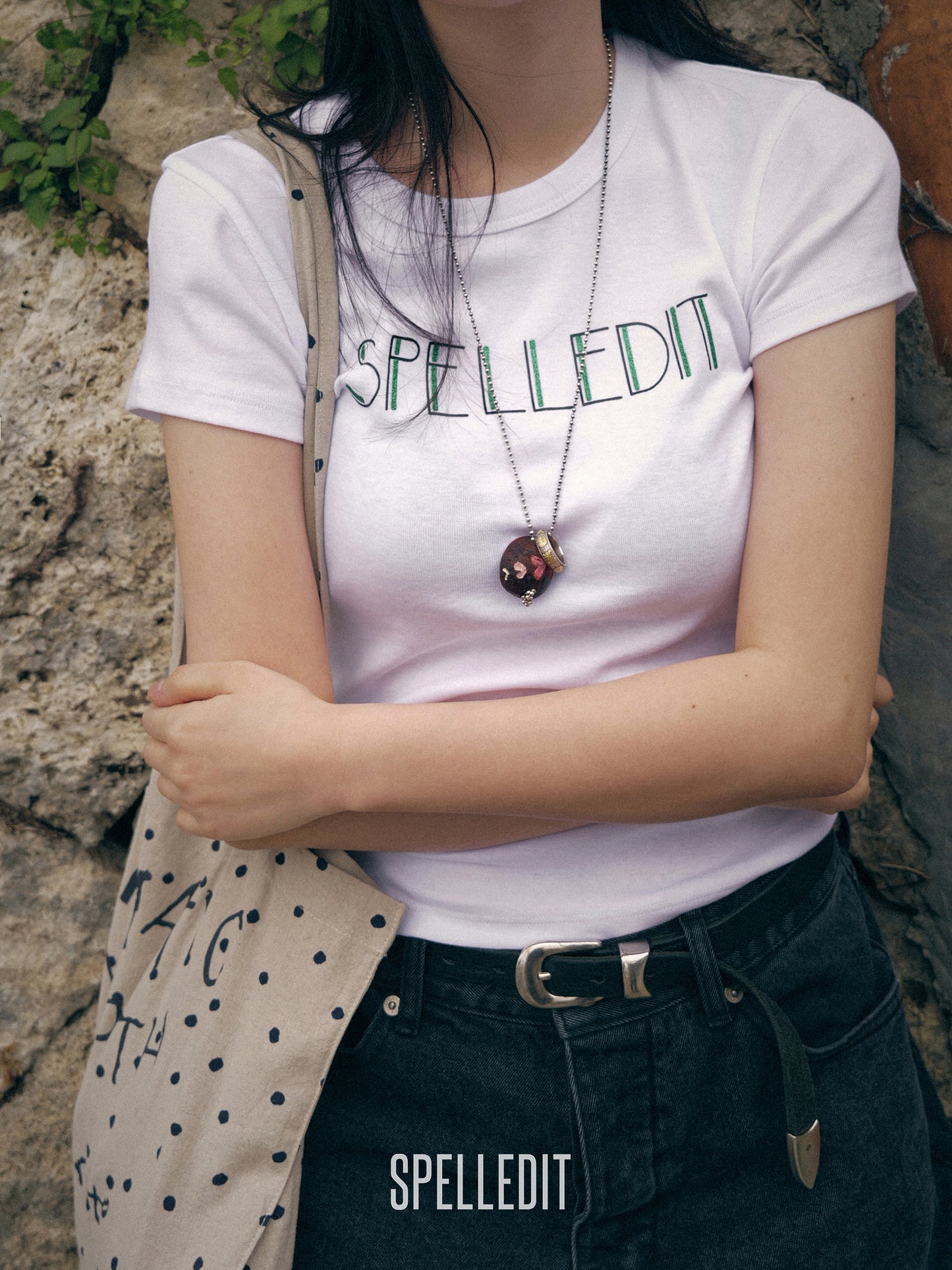 SPELLEDIT LOGO SLIM T-SHIRT