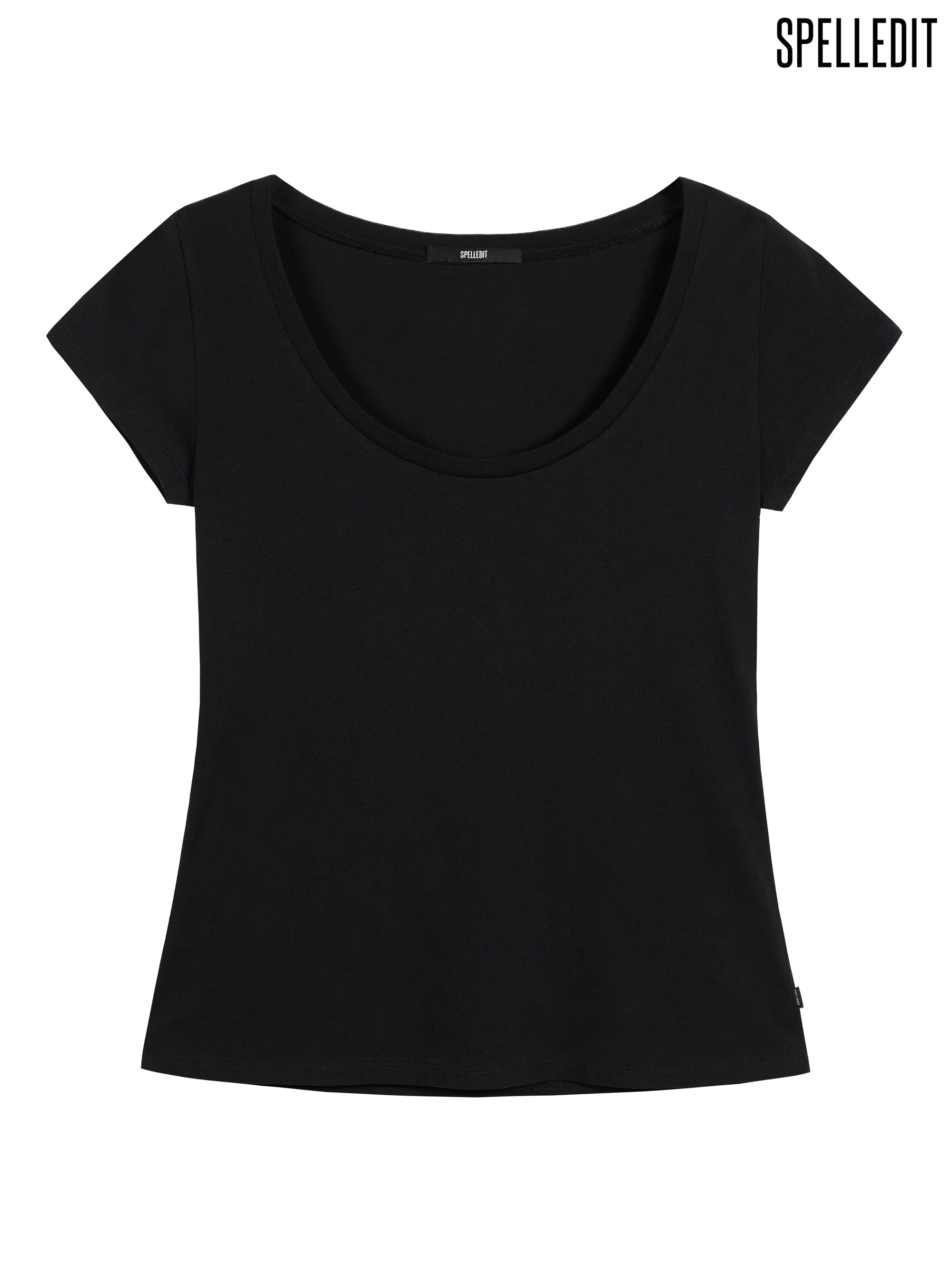 U-NECK SLIM T-SHIRT