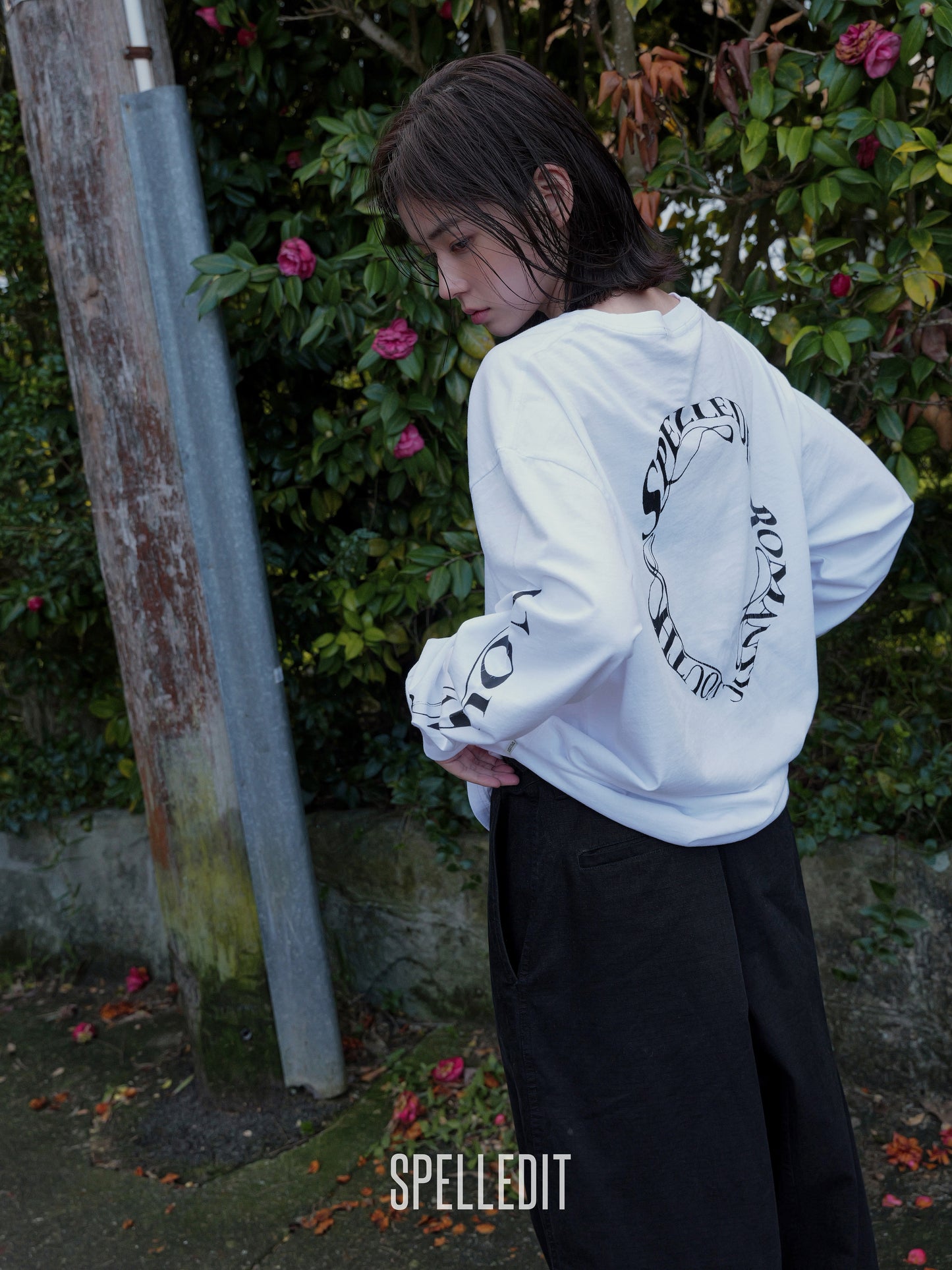 [9/7 PRE]SLOGAN LONG SLEEVE T-SHIRT