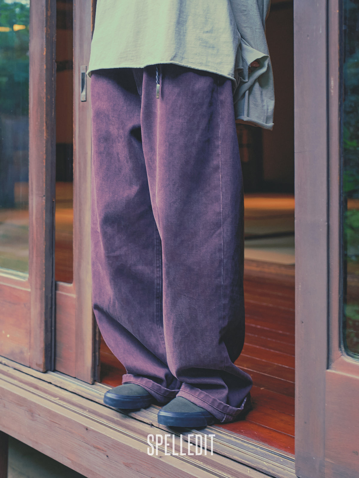 Washed Twill pants