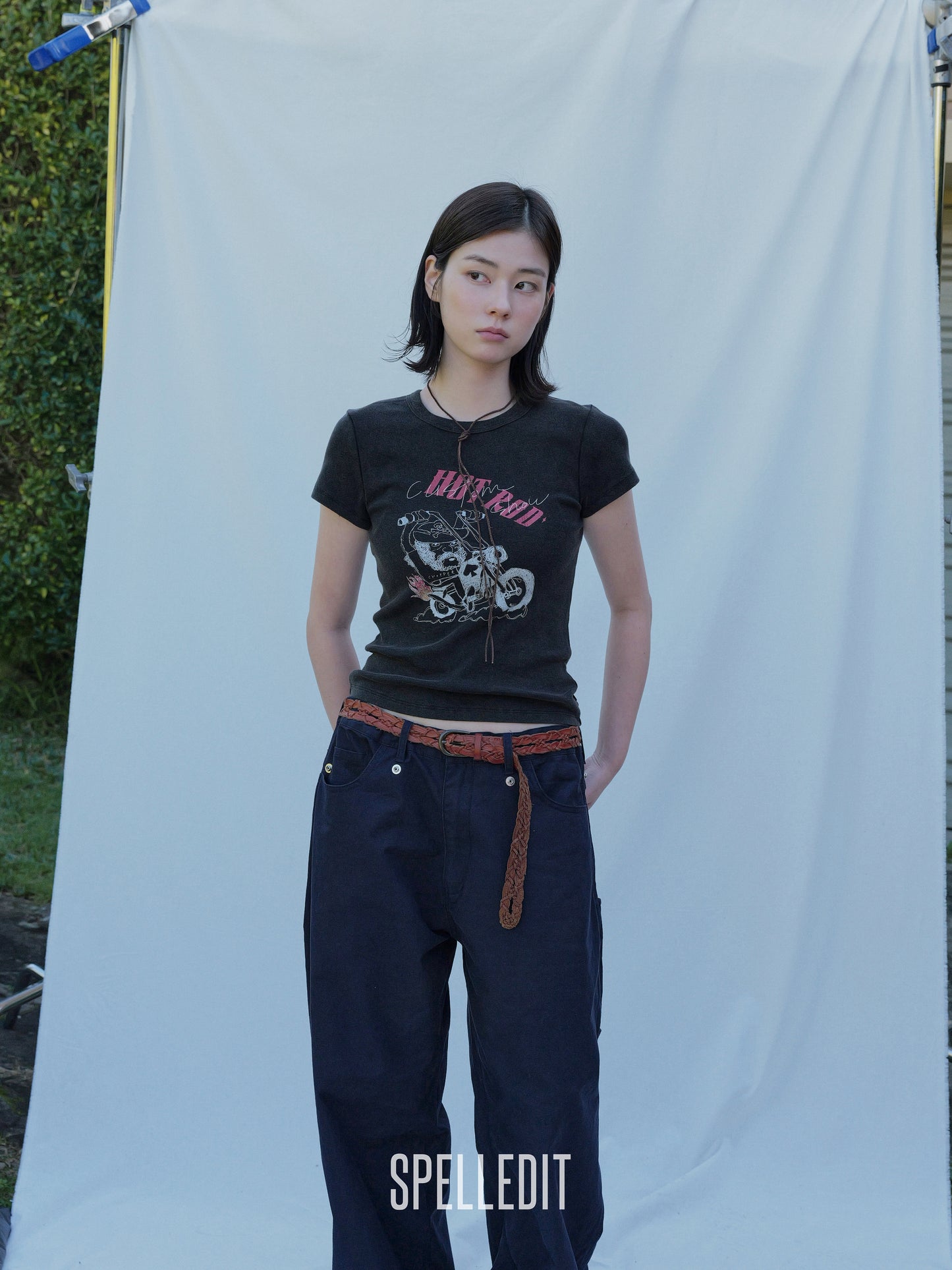 [9/7 PRE]HOT ROD SLIM T-SHIRT