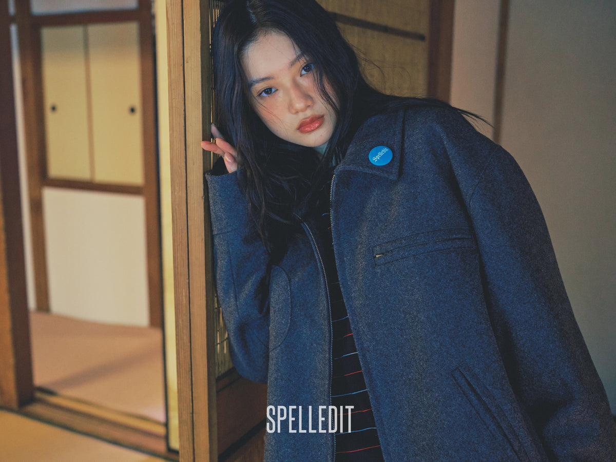 Melton Zip up Blouson