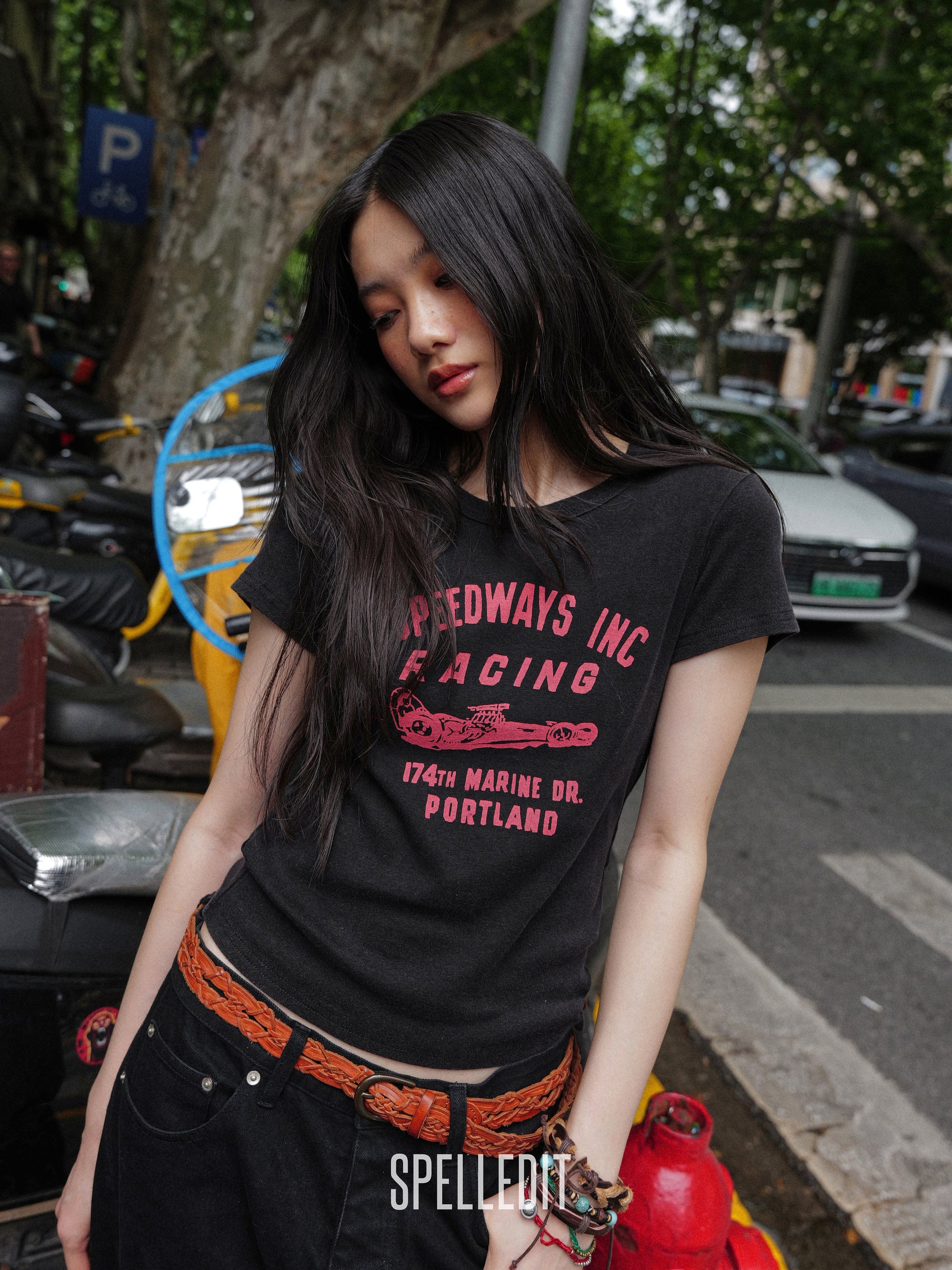 [6/29 PRE]SPEEDWAY SLIM T-SHIRT