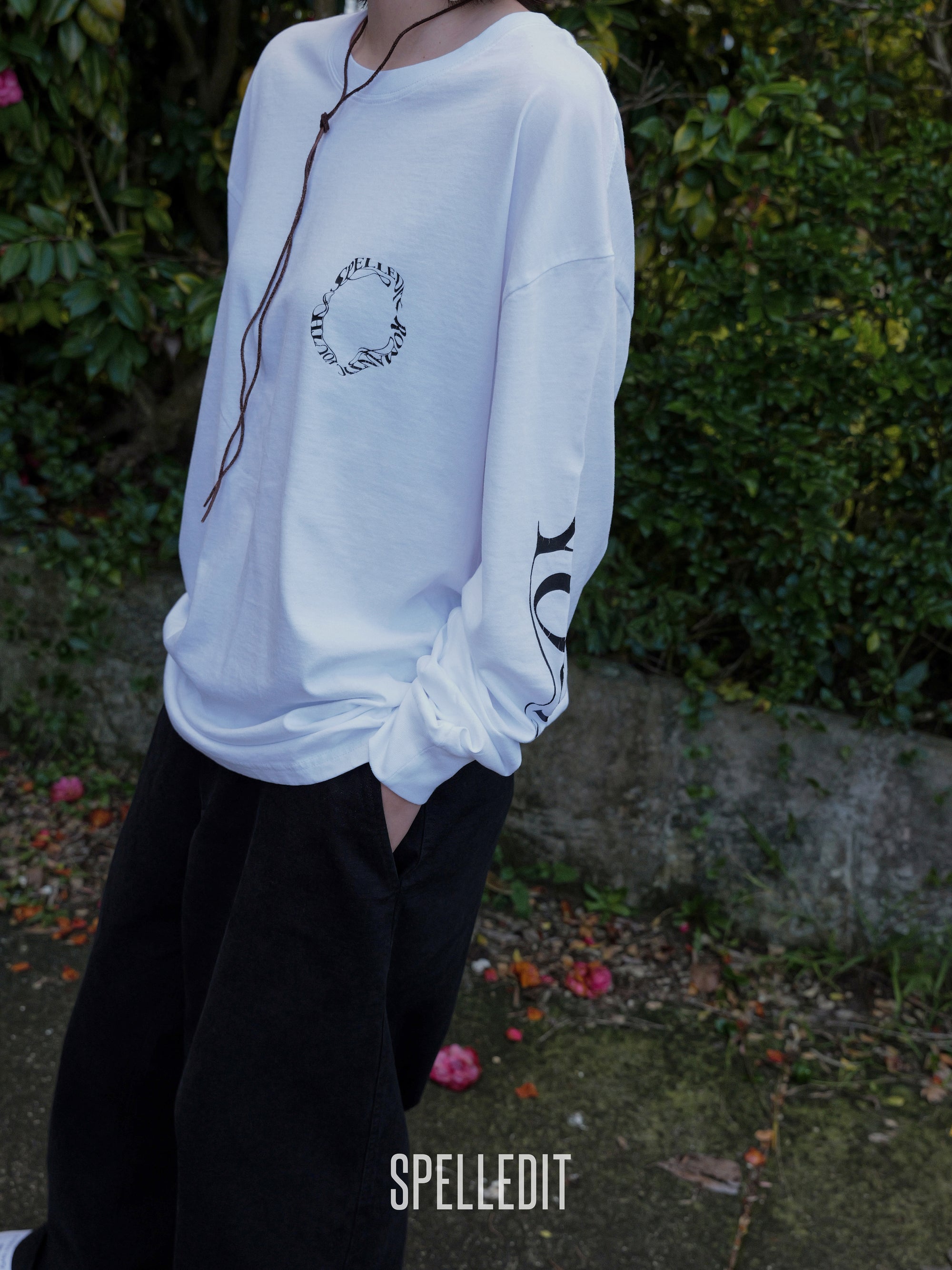 [9/7 PRE]SLOGAN LONG SLEEVE T-SHIRT