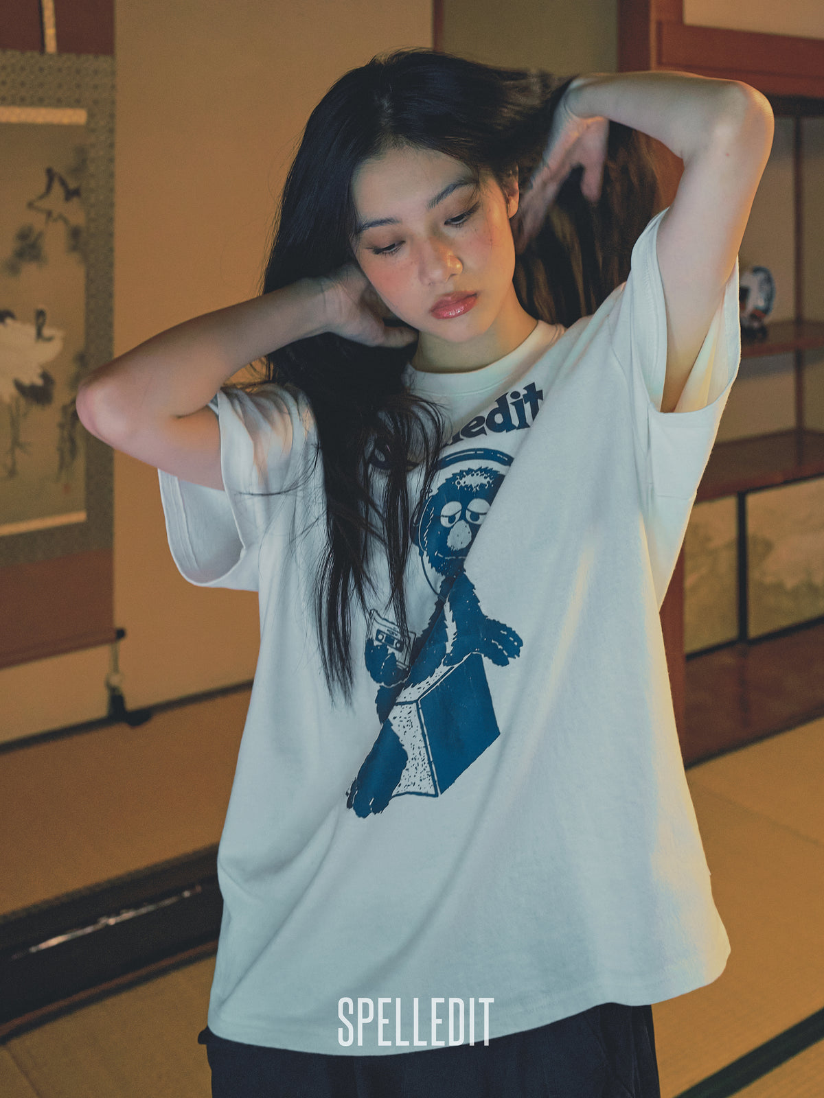 Elmo printed short sleeves tee