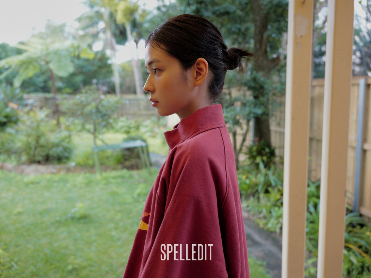 SUNSHINE HALF-ZIP SWEATSHIRT