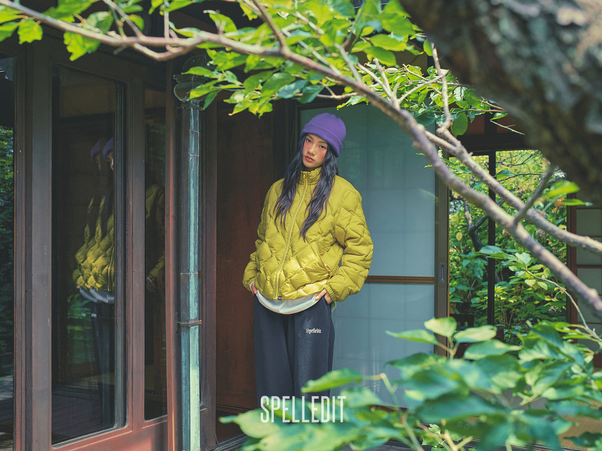 SPELL logo detailed frenchterry pants