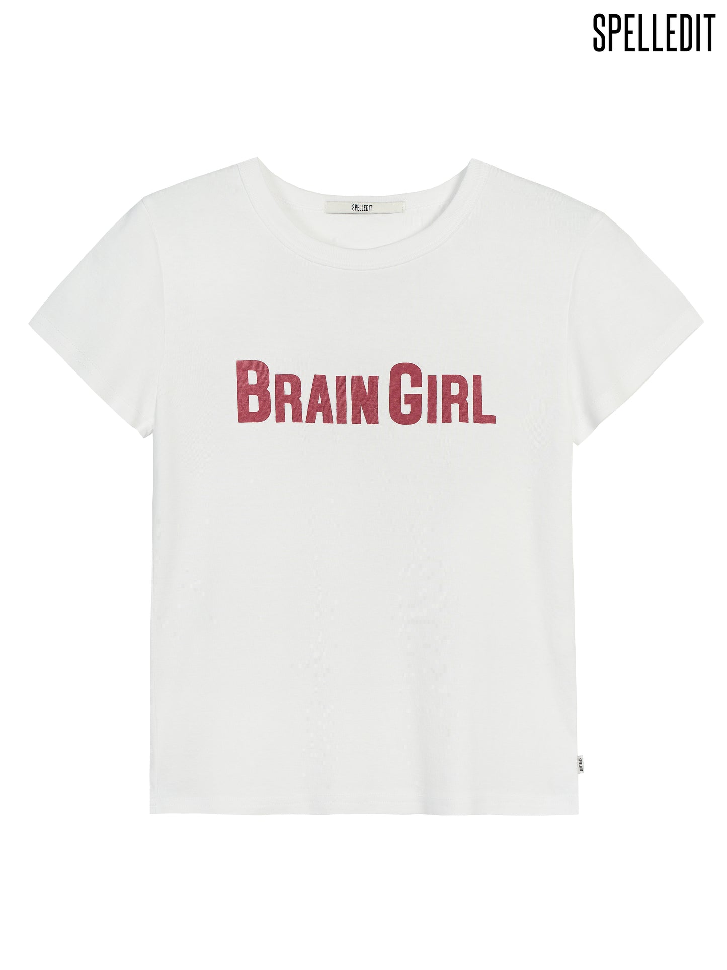 BRAIN GIRL SLIM T-SHIRT