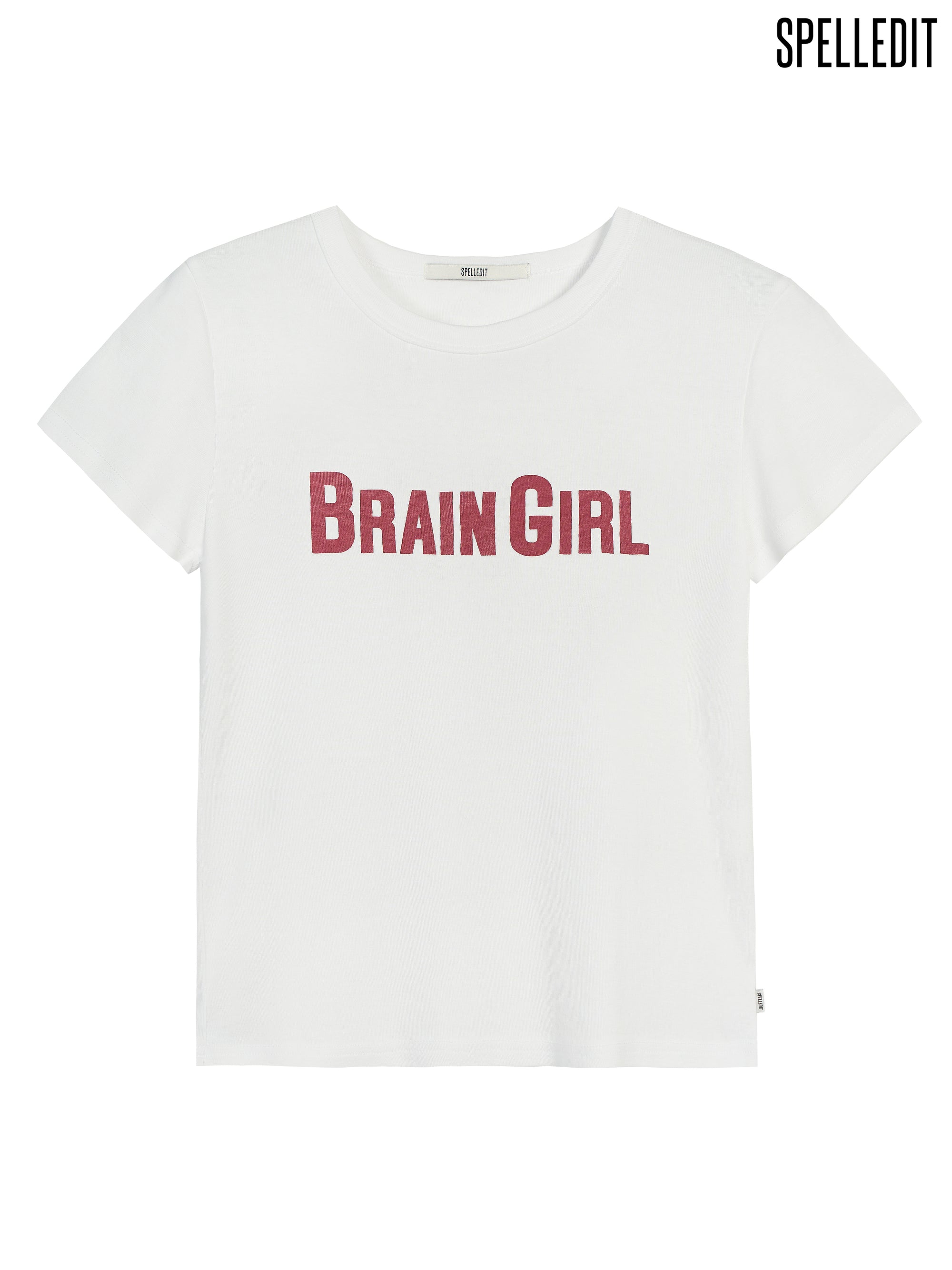BRAIN GIRL SLIM T-SHIRT