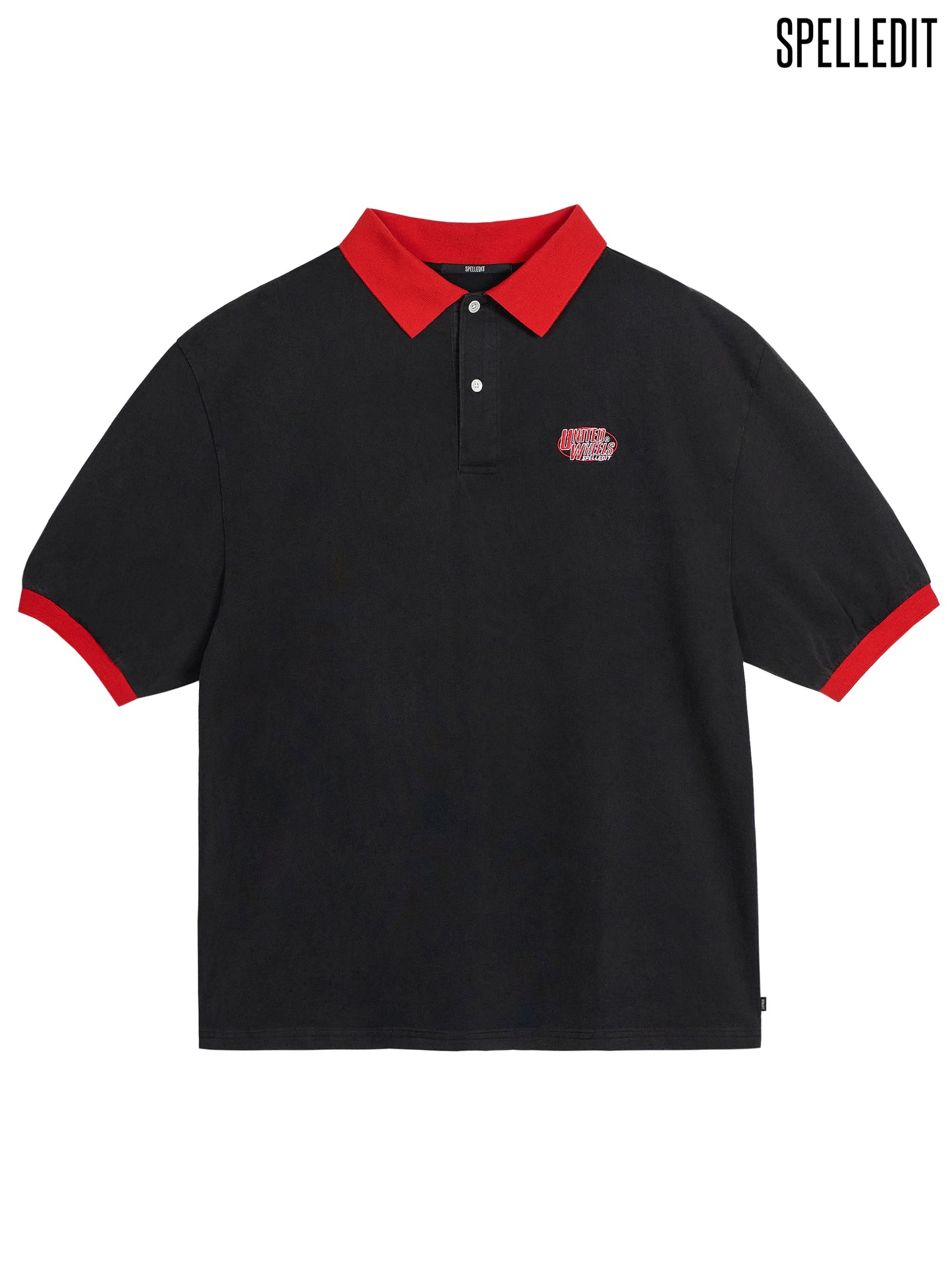 [6/22 PRE]CONTRAST COLLAR T-SHIRT
