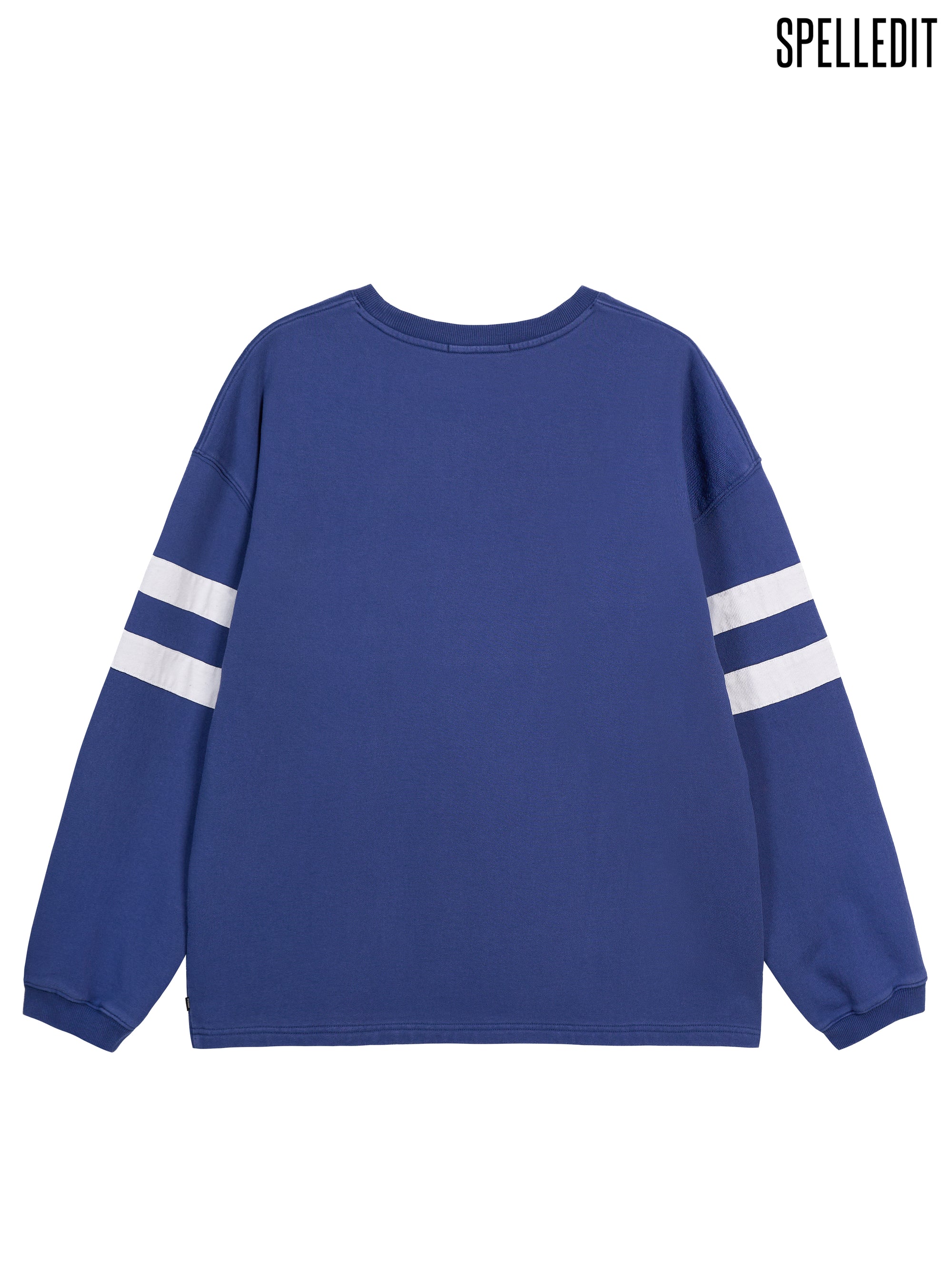 DOUBLE STRIPE SWEATSHIRT DRESS
