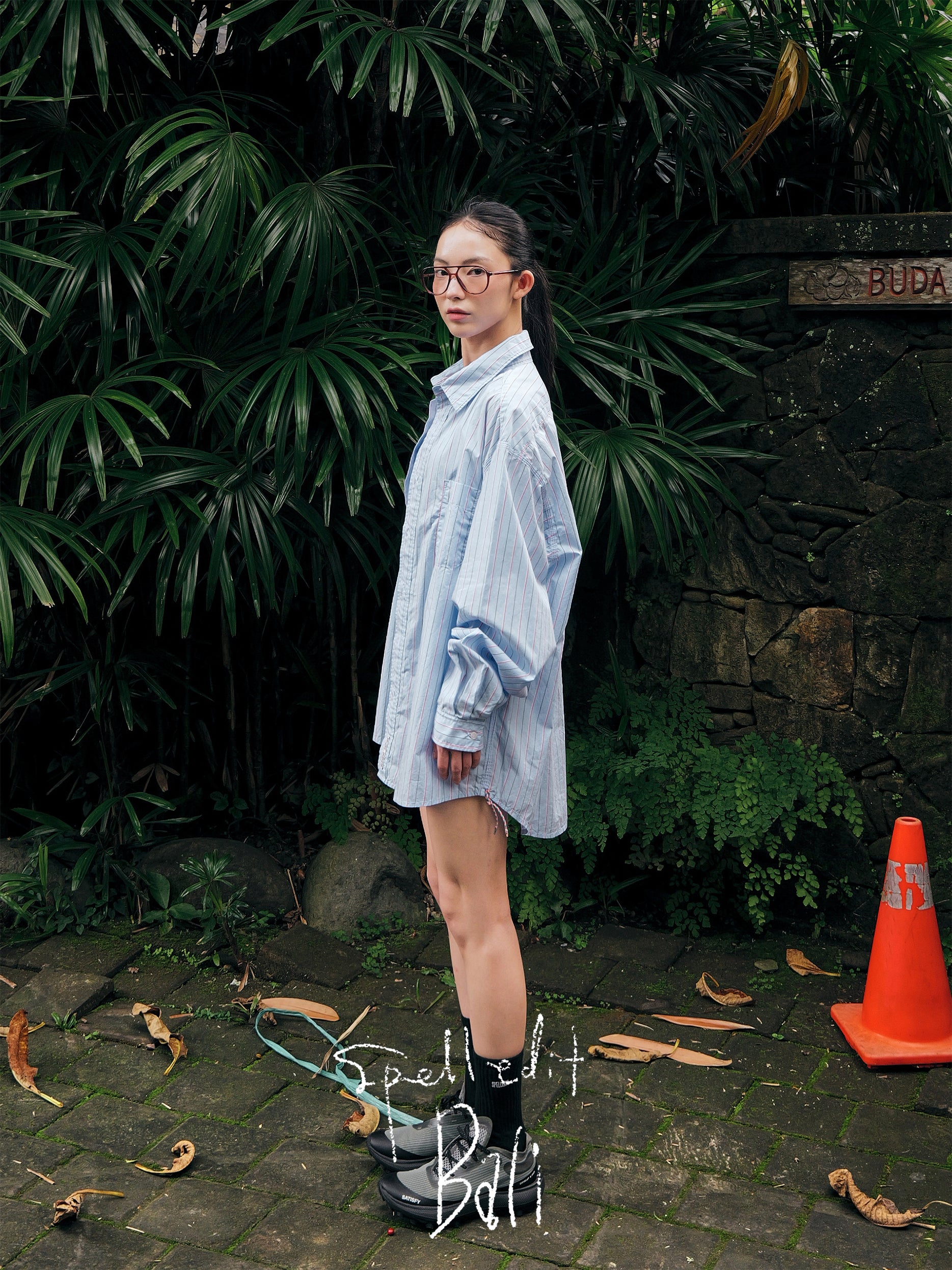 CHAIN STITCH STRIPE SHIRT