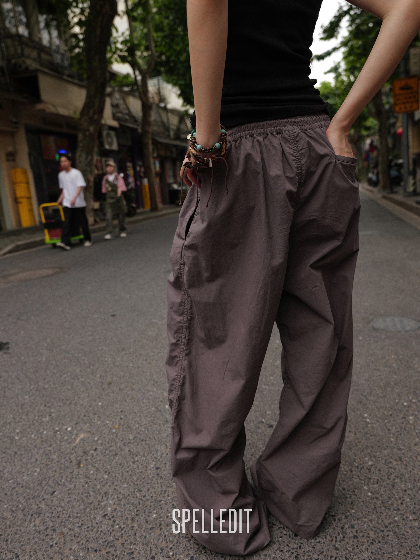 [6/22 PRE]ELASTIC WAIST CASUAL PANTS