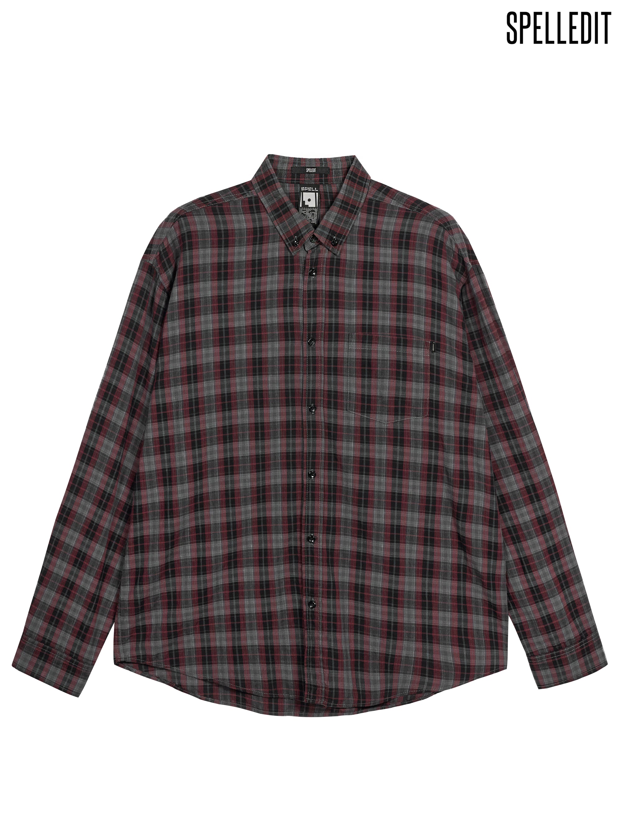 VINTAGE CHECK LONG-SLEEVE SHIRT