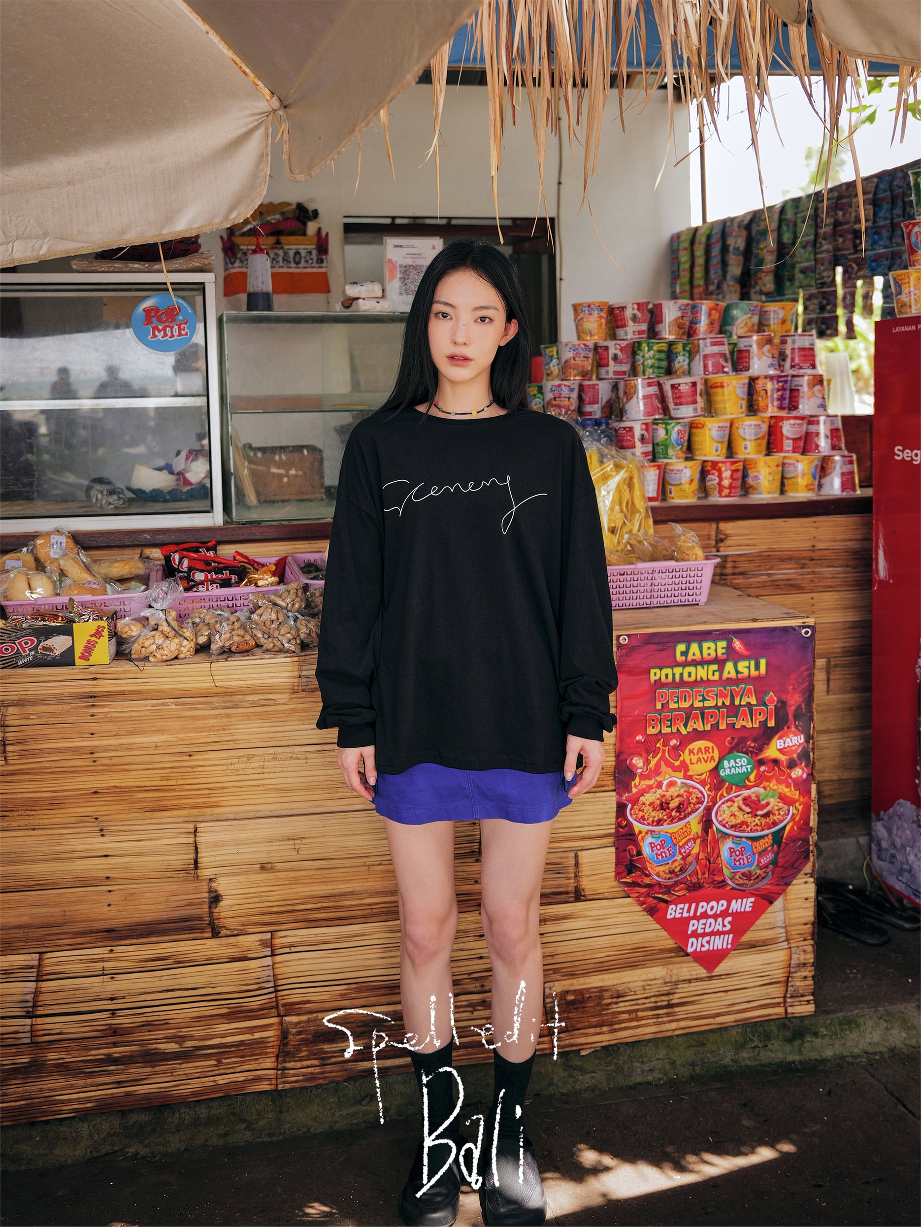 SCENERY LONG SLEEVE T-SHIRT