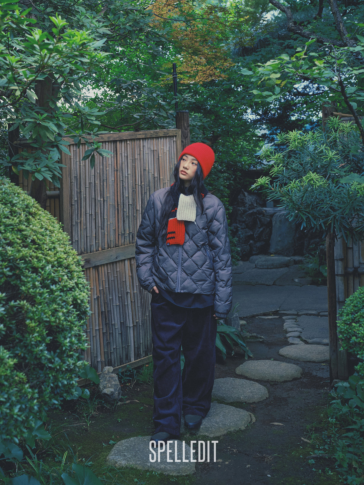 Intarsia Muffler