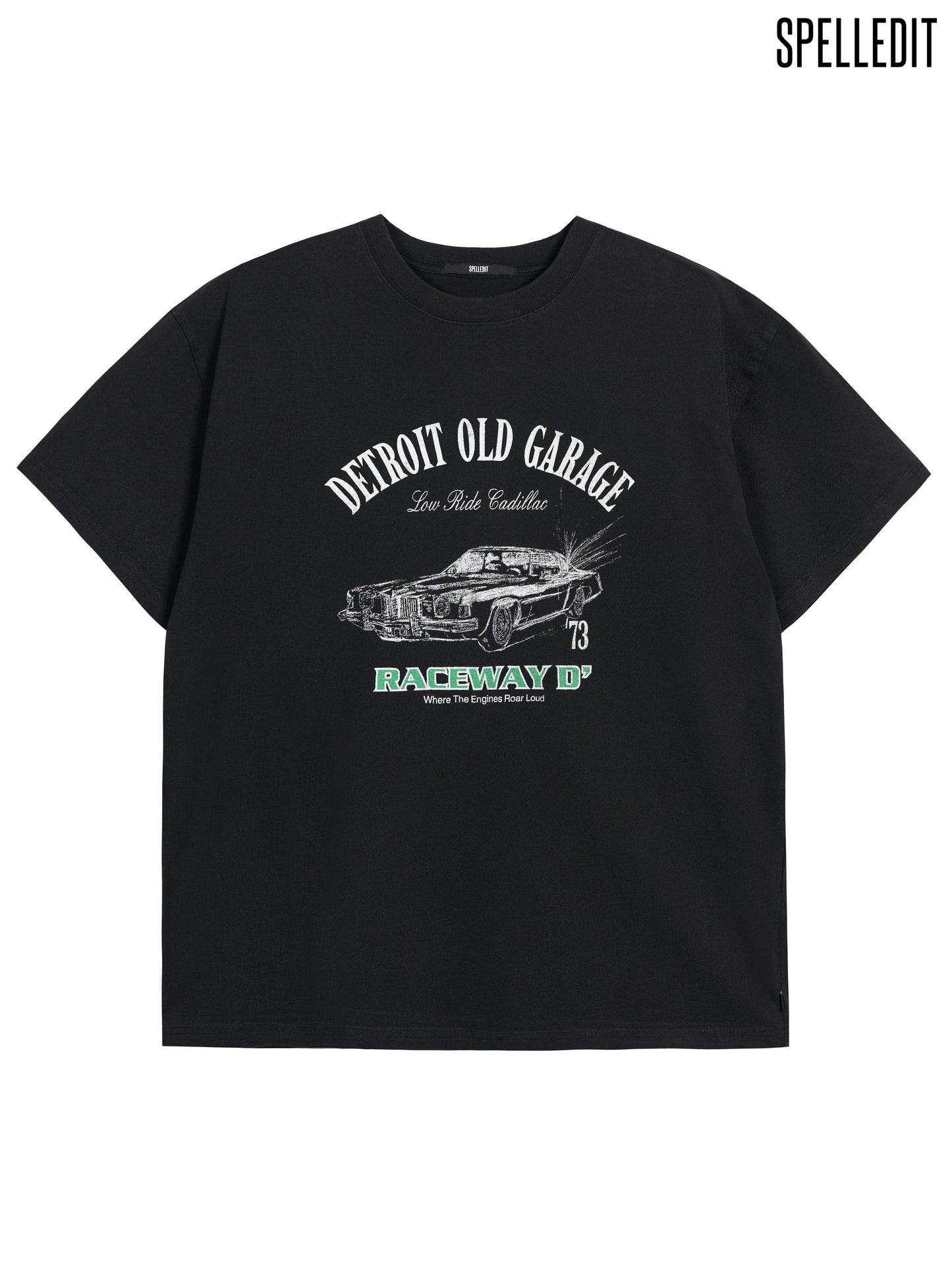 DETROIT OLD GARAGE T-SHIRT