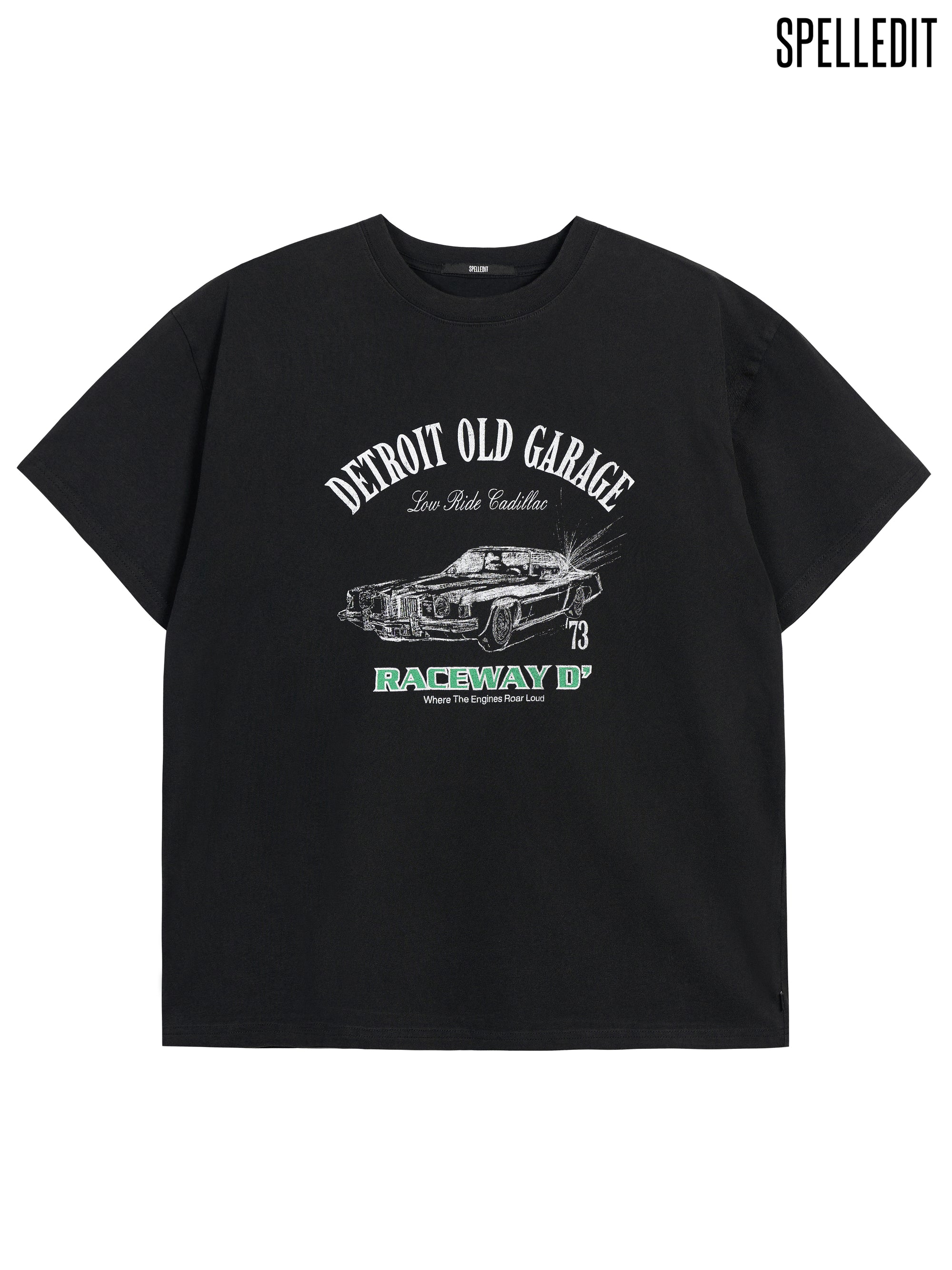 DETROIT OLD GARAGE T-SHIRT
