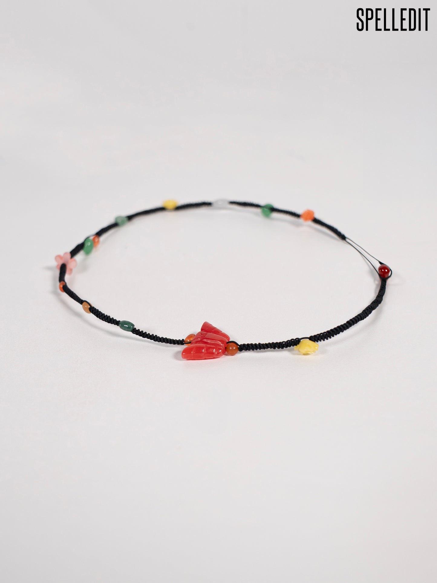 BUTTERFLY GEMSTONE NECKLACE