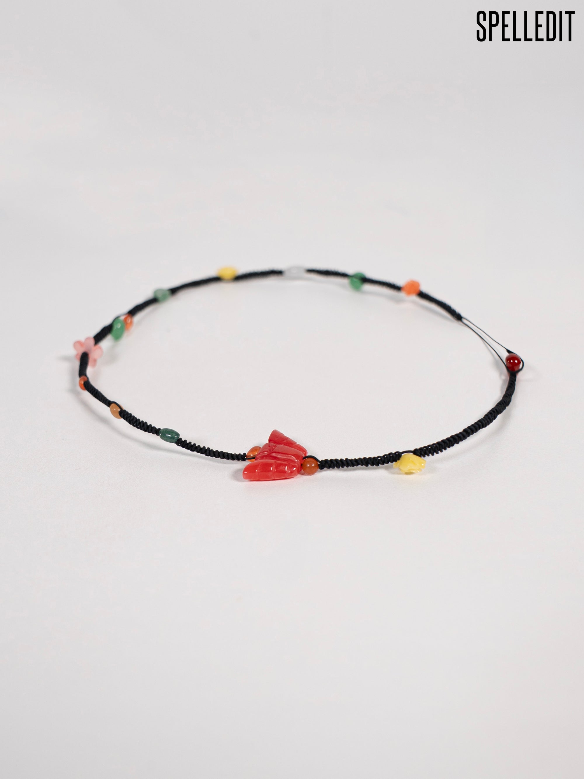 BUTTERFLY GEMSTONE NECKLACE