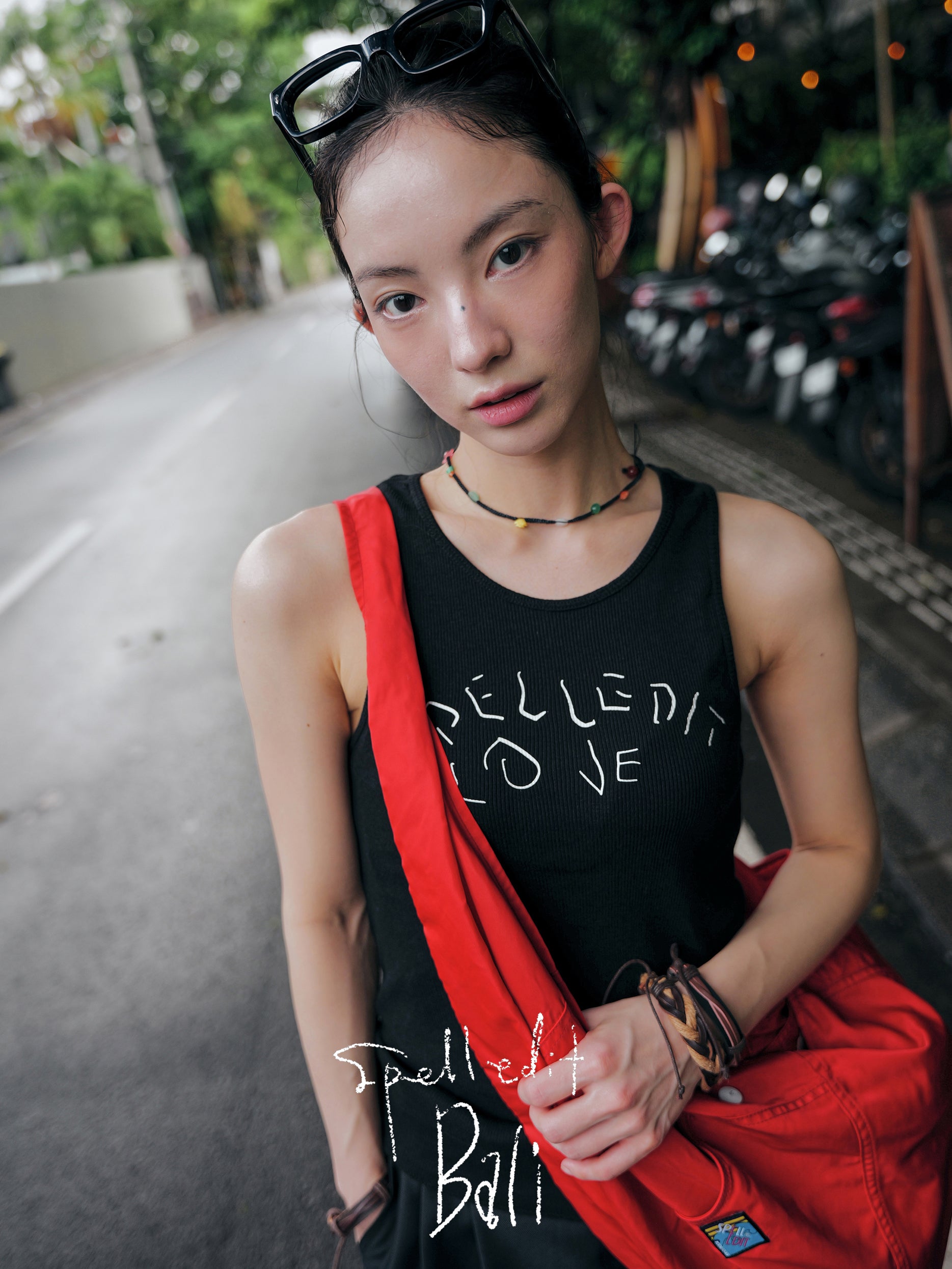 HANDWRITTEN LETTERING TANK TOP