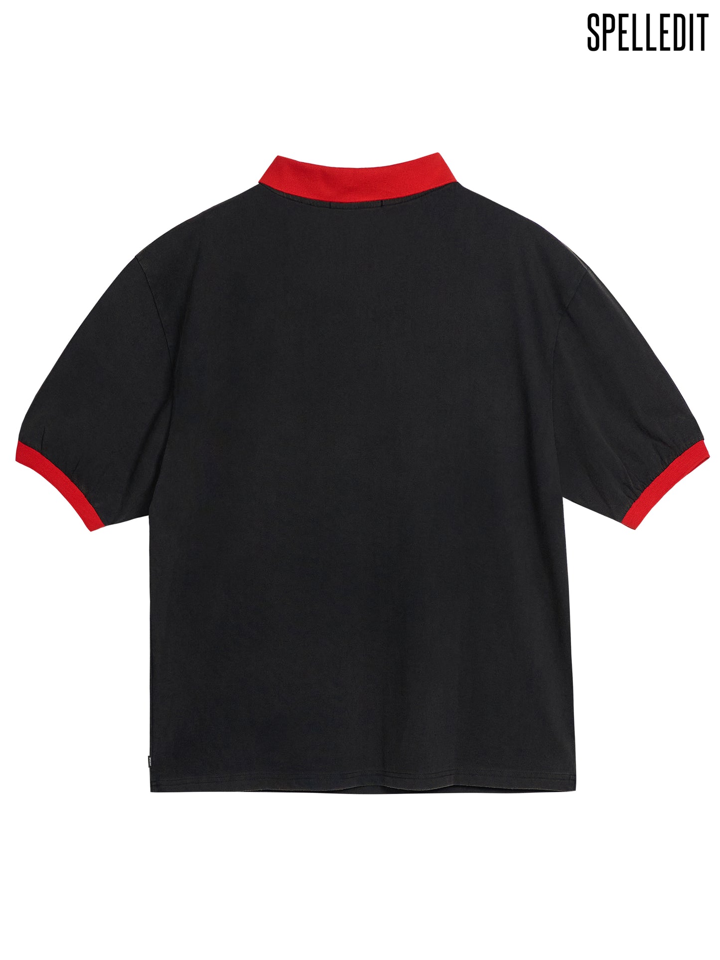[6/22 PRE]CONTRAST COLLAR T-SHIRT