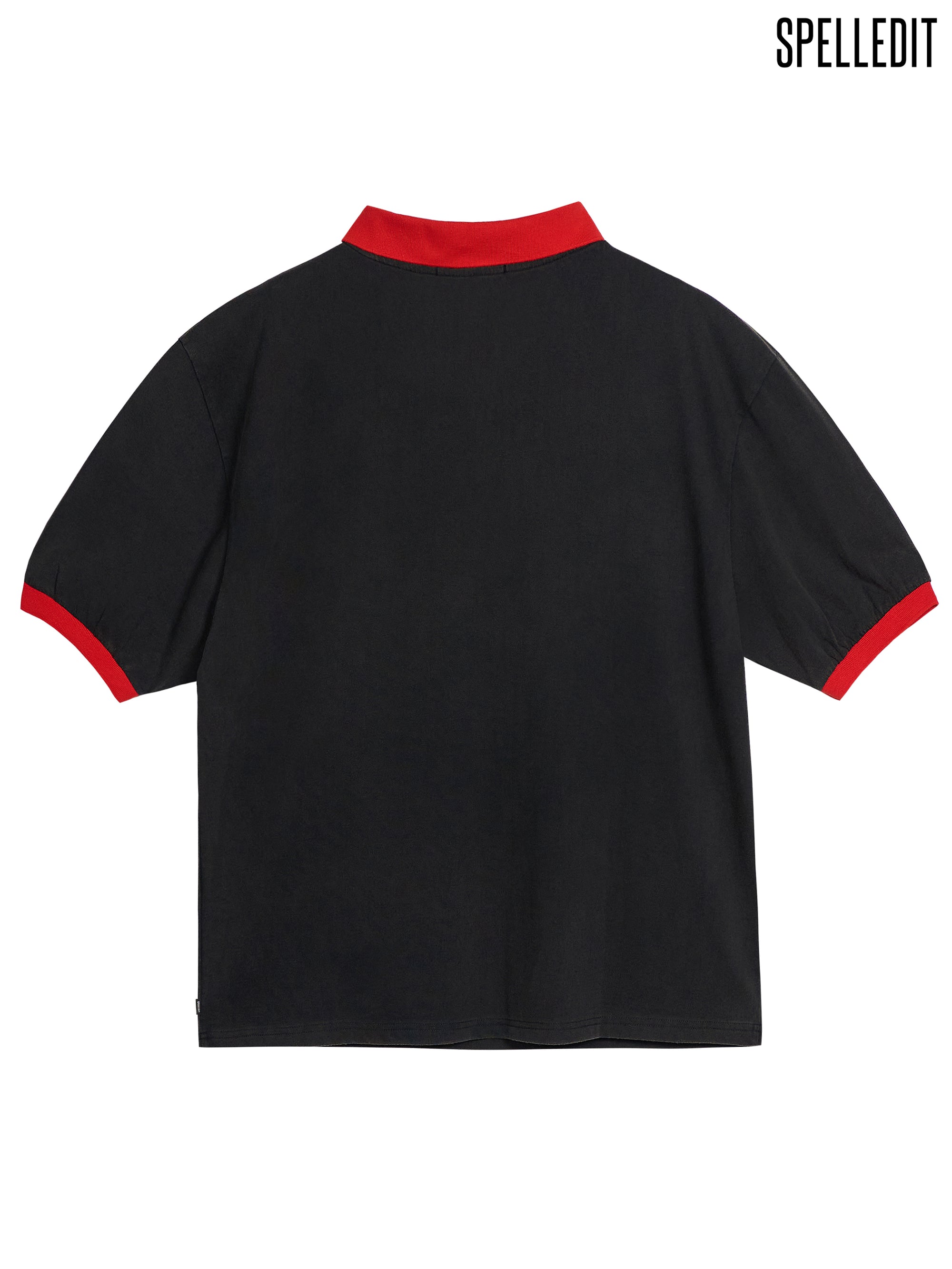 [6/22 PRE]CONTRAST COLLAR T-SHIRT