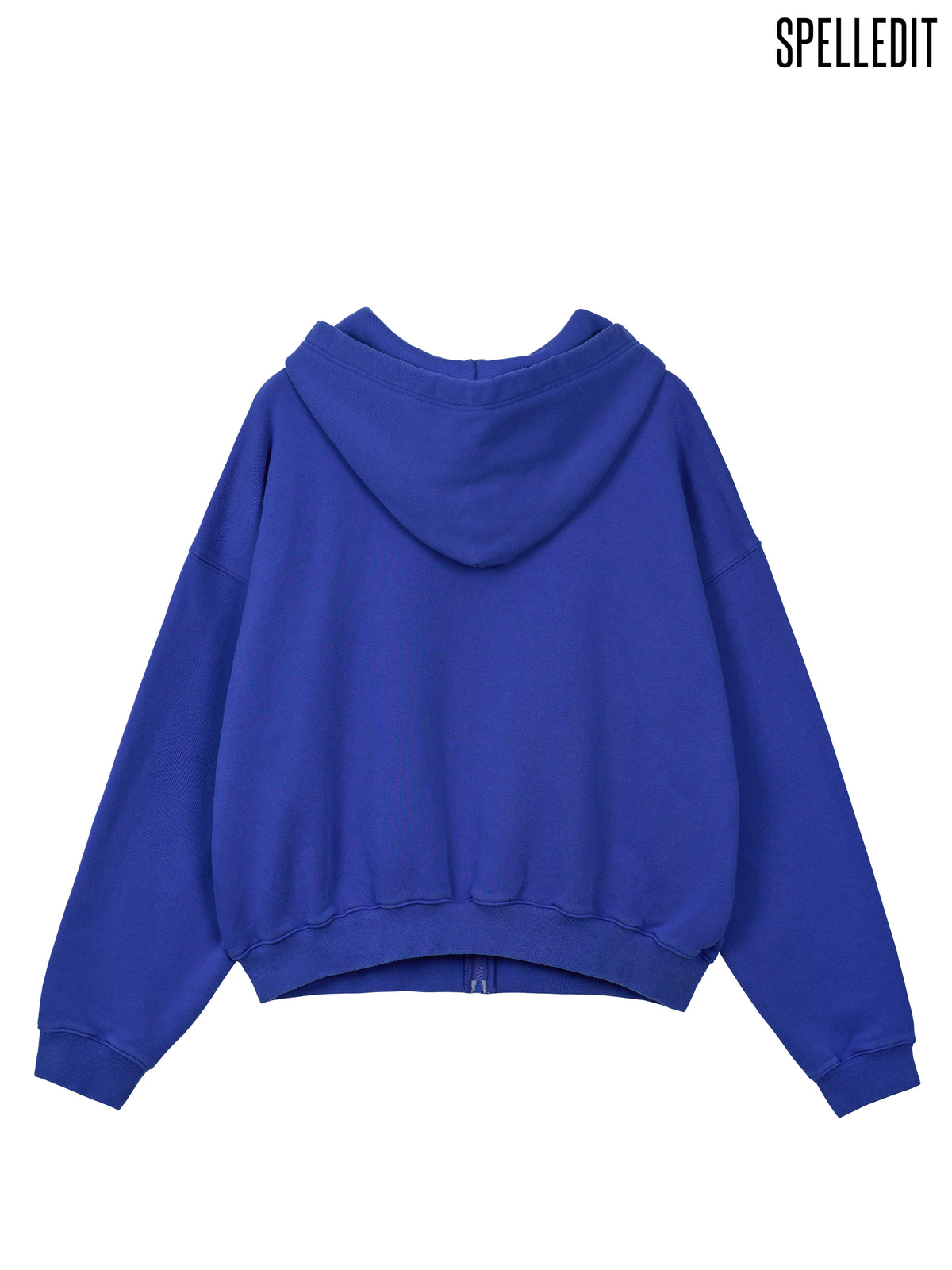 Logo Applique Hoodie zip up