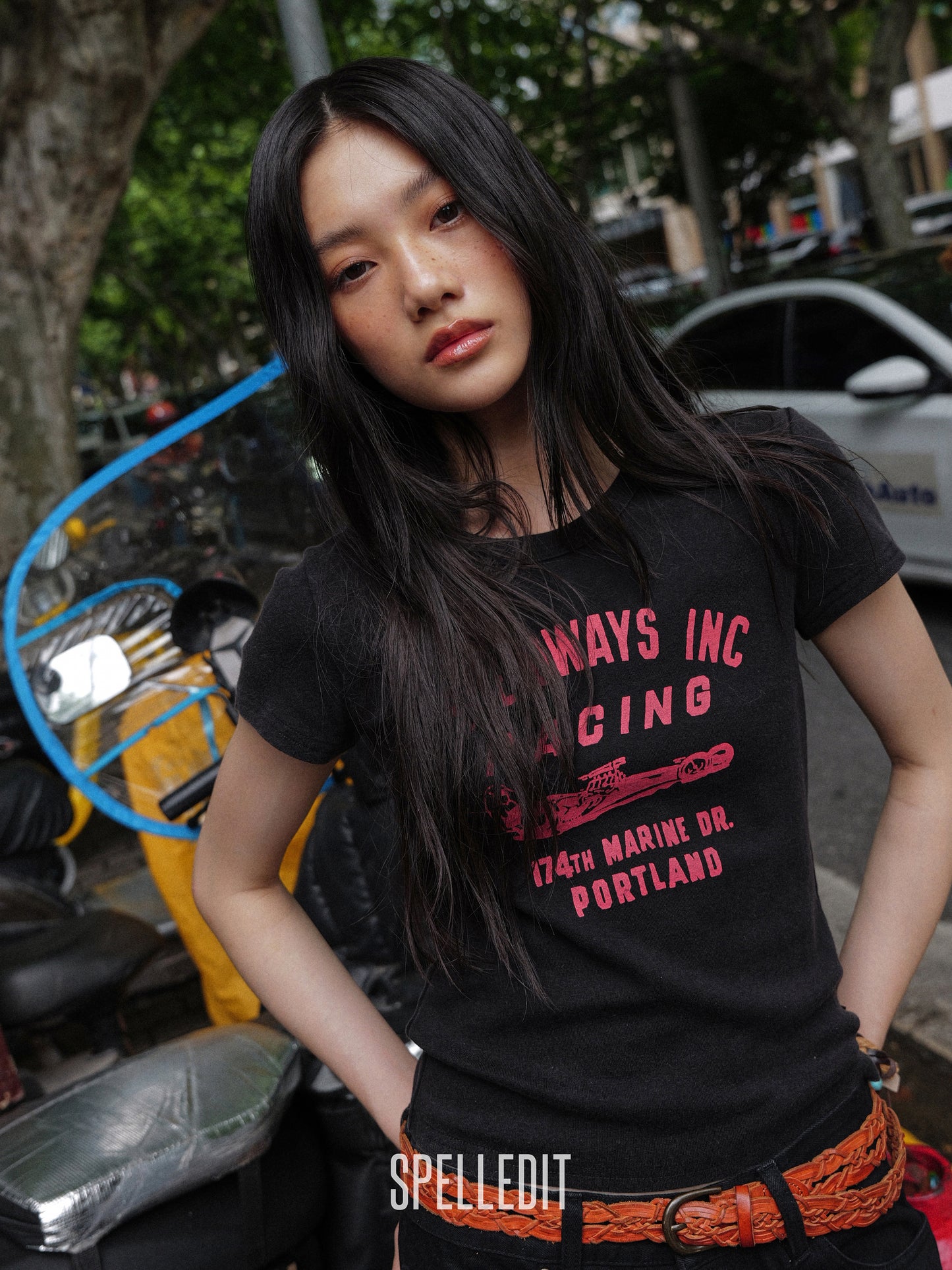 [6/29 PRE]SPEEDWAY SLIM T-SHIRT